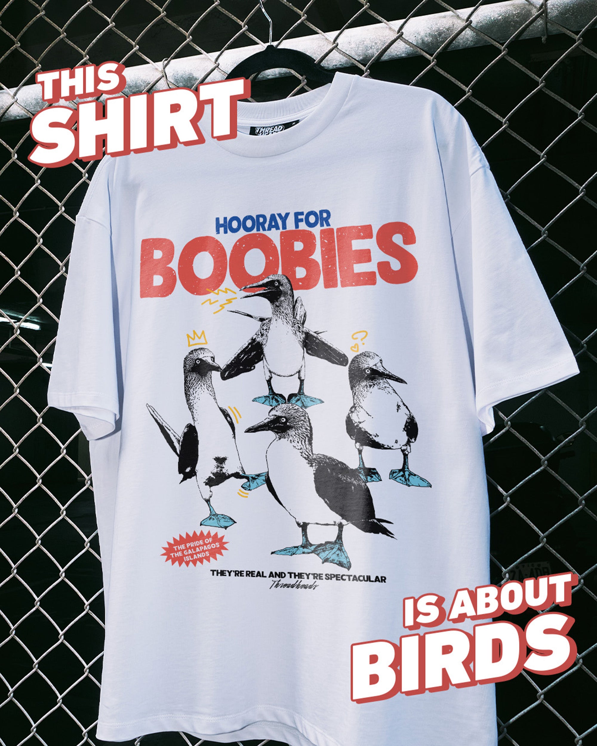 Hooray for Boobies T-Shirt Australia Online