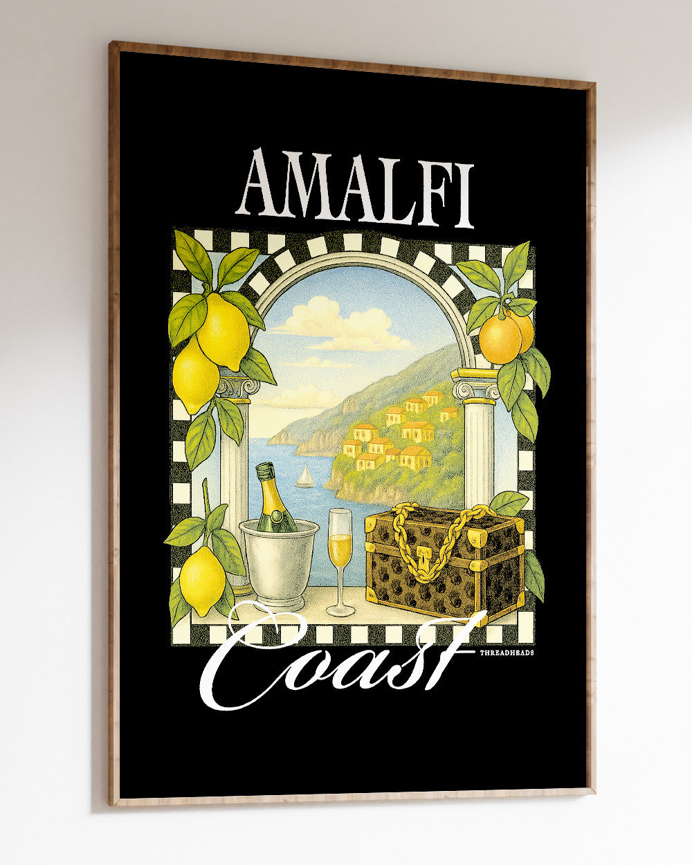 Amalfi Coast Art Print