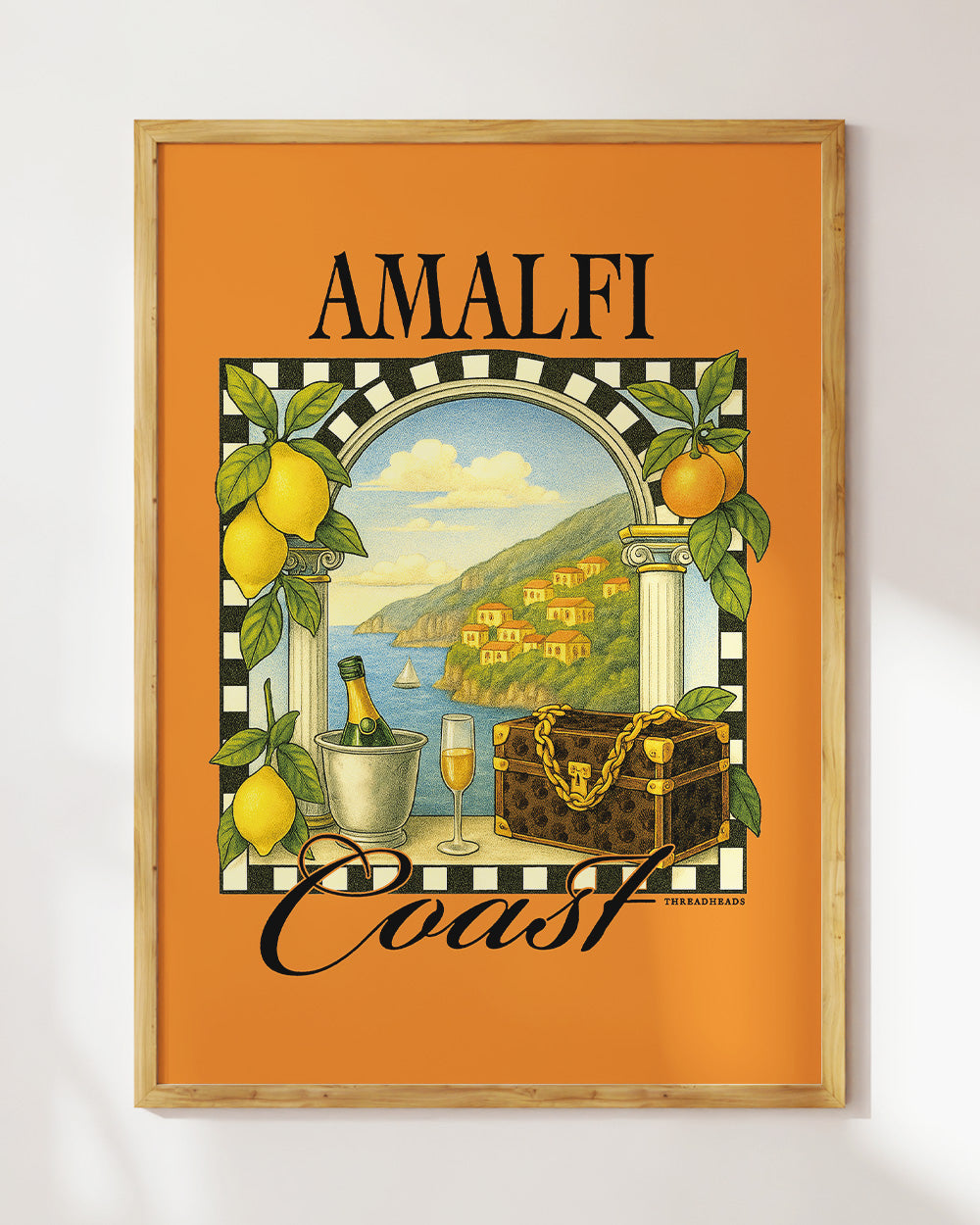Amalfi Coast Art Print