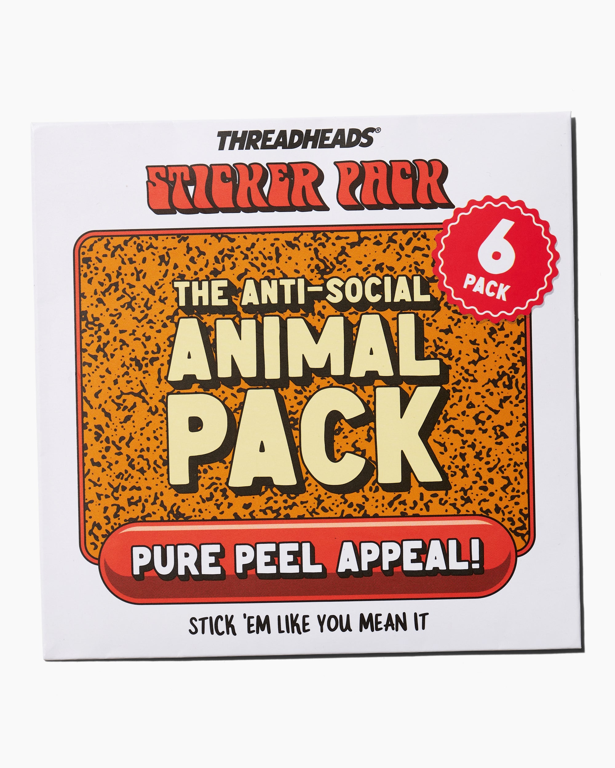 The Anti-Social Animal Sticker Pack