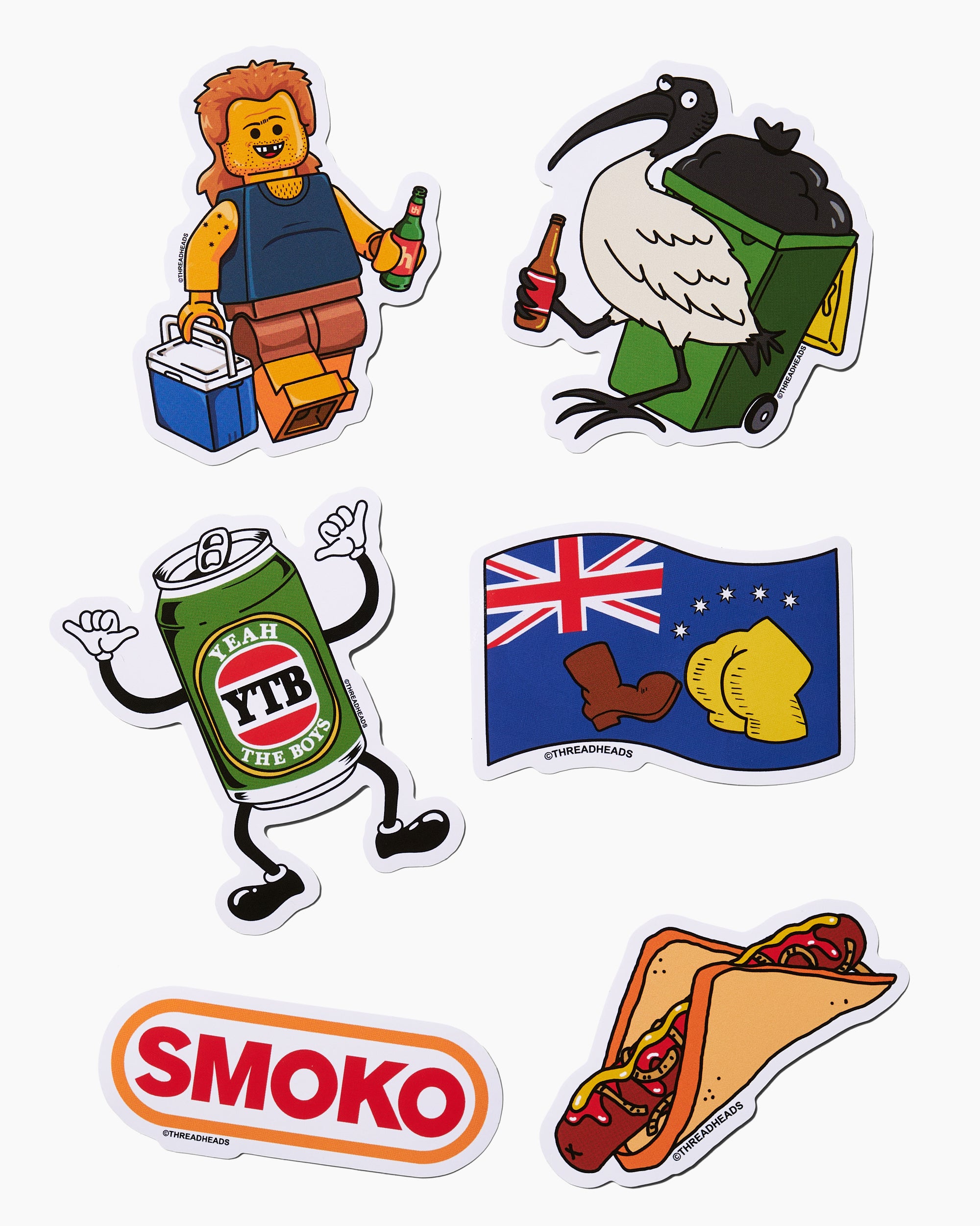 The Aussie Sticker Pack Australia Online