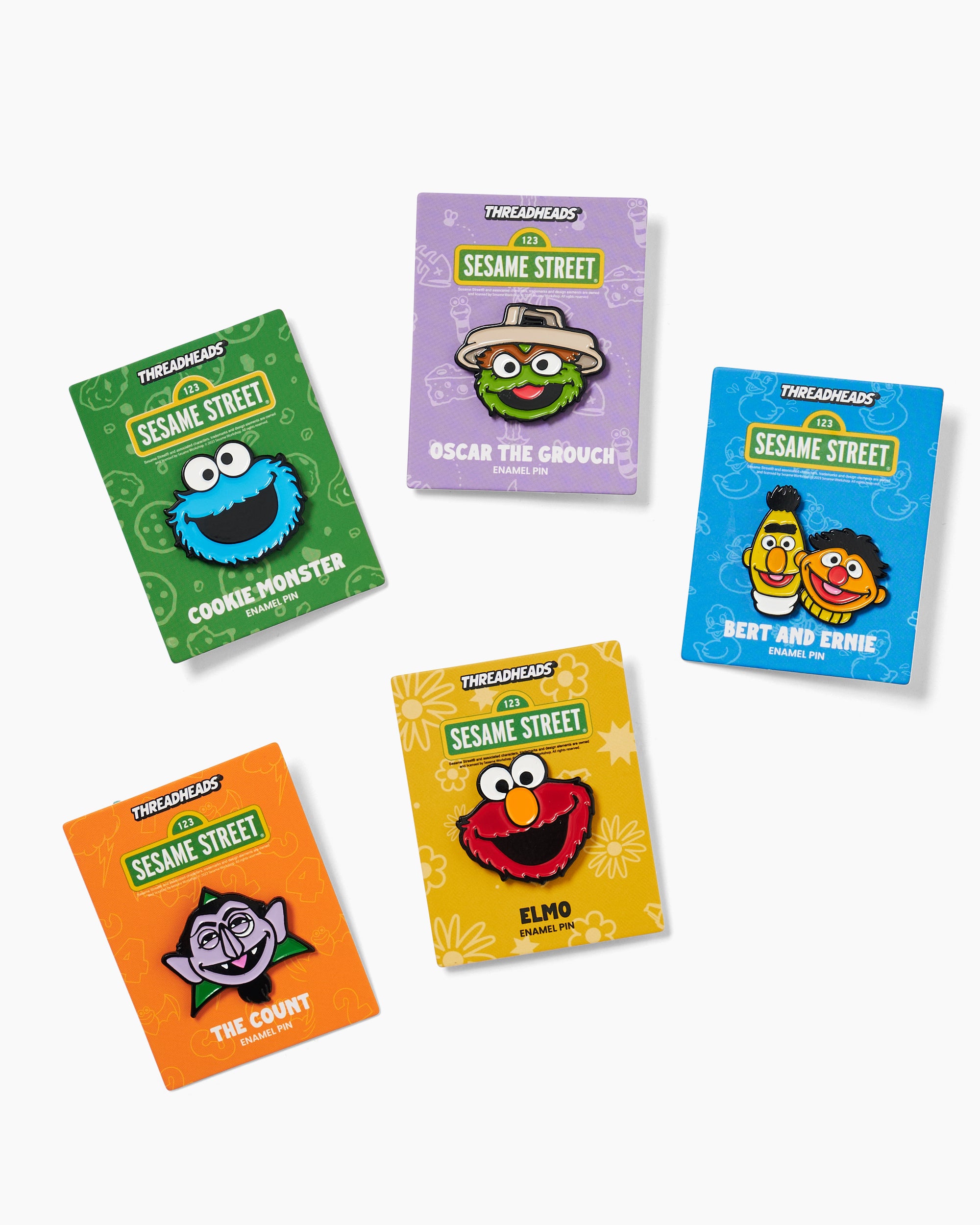 Sesame Street Pin Bundle