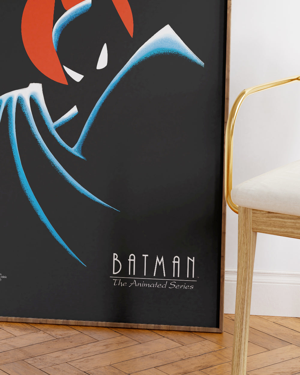 Batman the Animated Series Logo Art Print Australia Online Threadheads