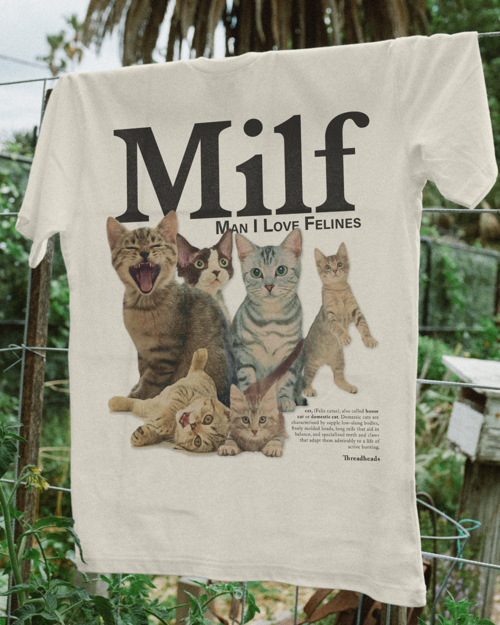 Man I Love Felines T-Shirt Australia Online