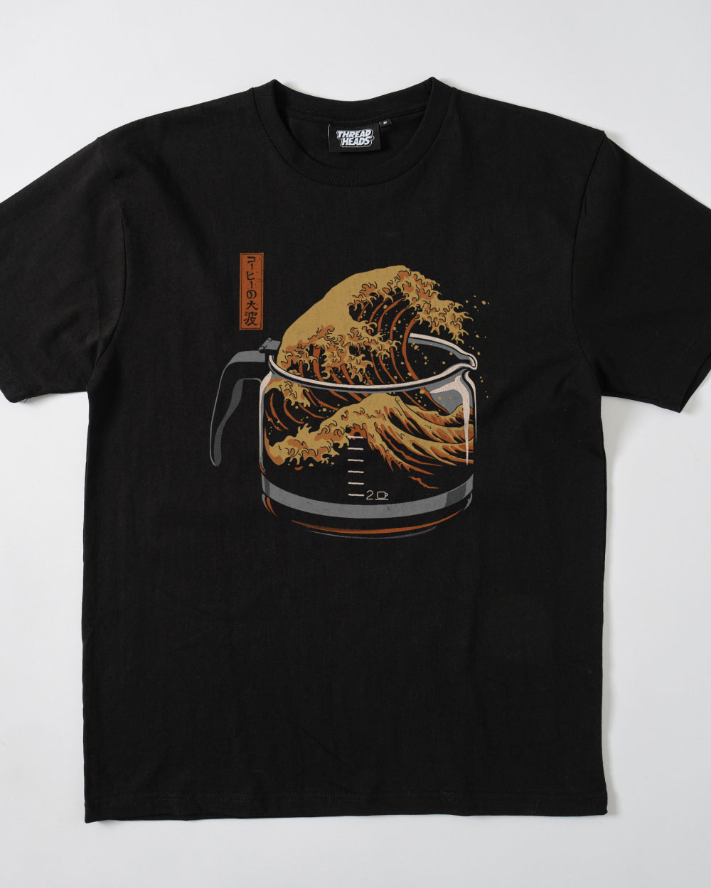 The Great Wave of Coffee T-Shirt Australia Online