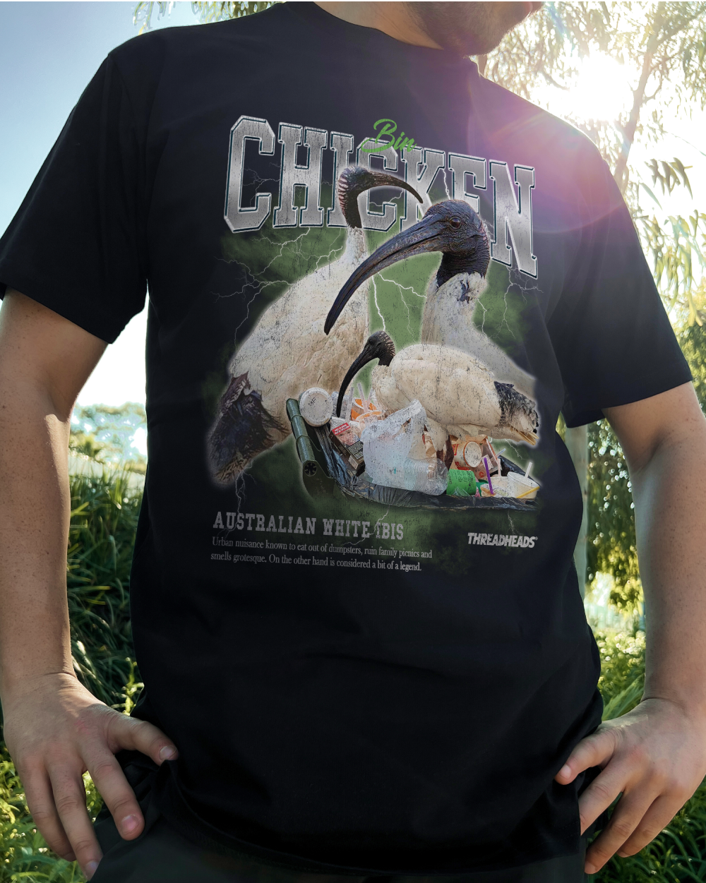 Vintage Bin Chicken T-Shirt Australia Online