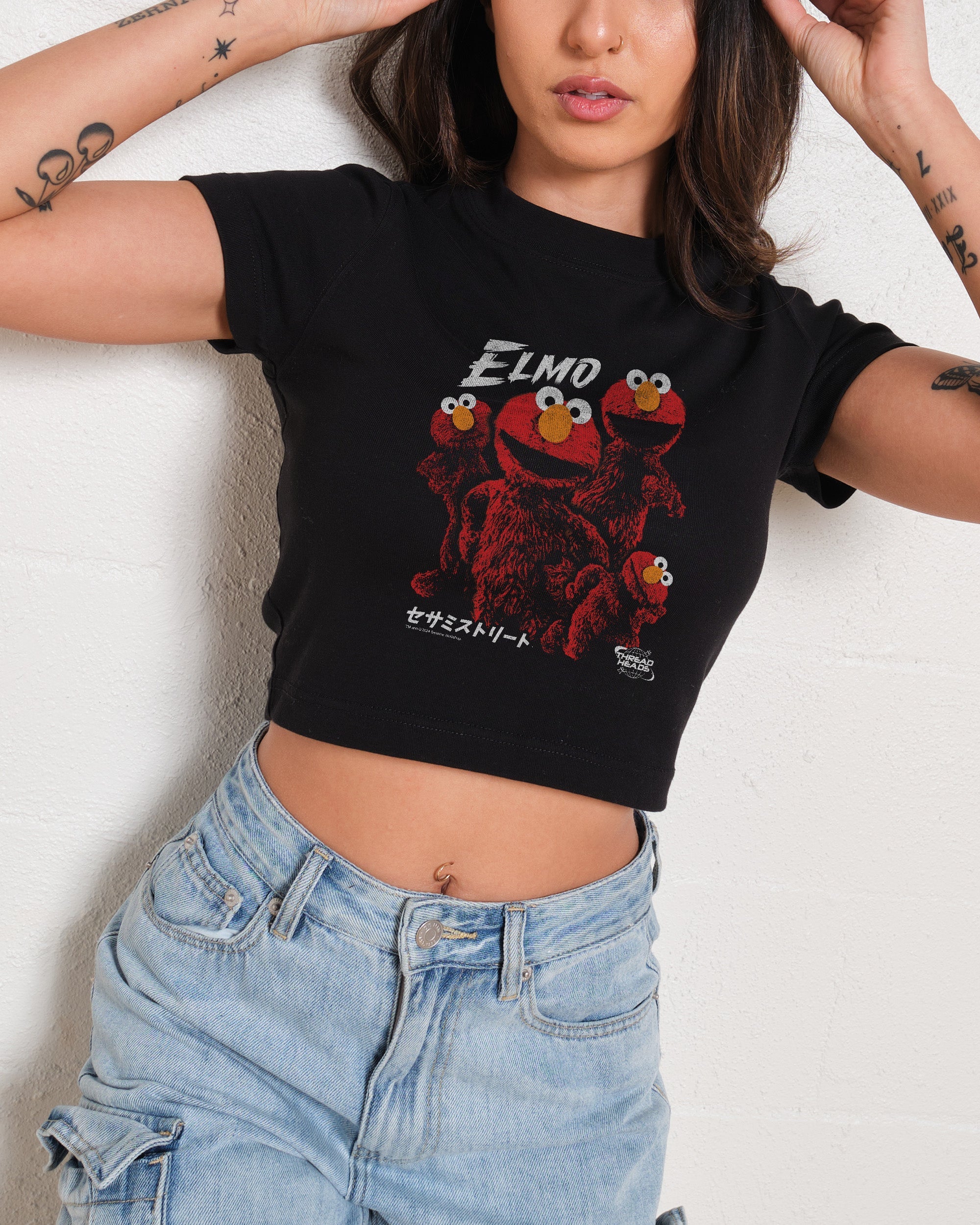 Tokyo Elmo Baby Tee Graphic Baby Tee Australia Online