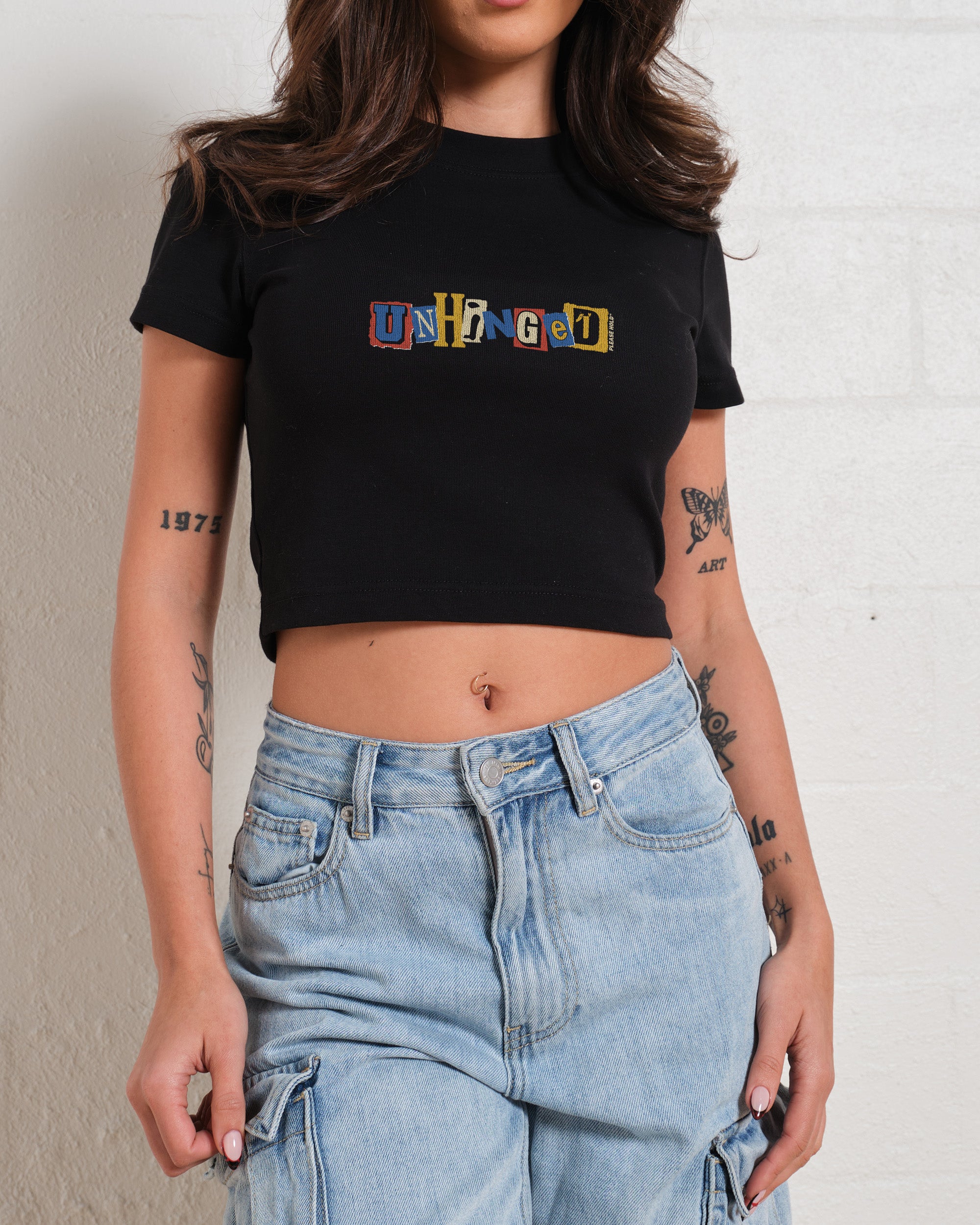 Unhinged Baby Tee Graphic Baby Tee Australia Online
