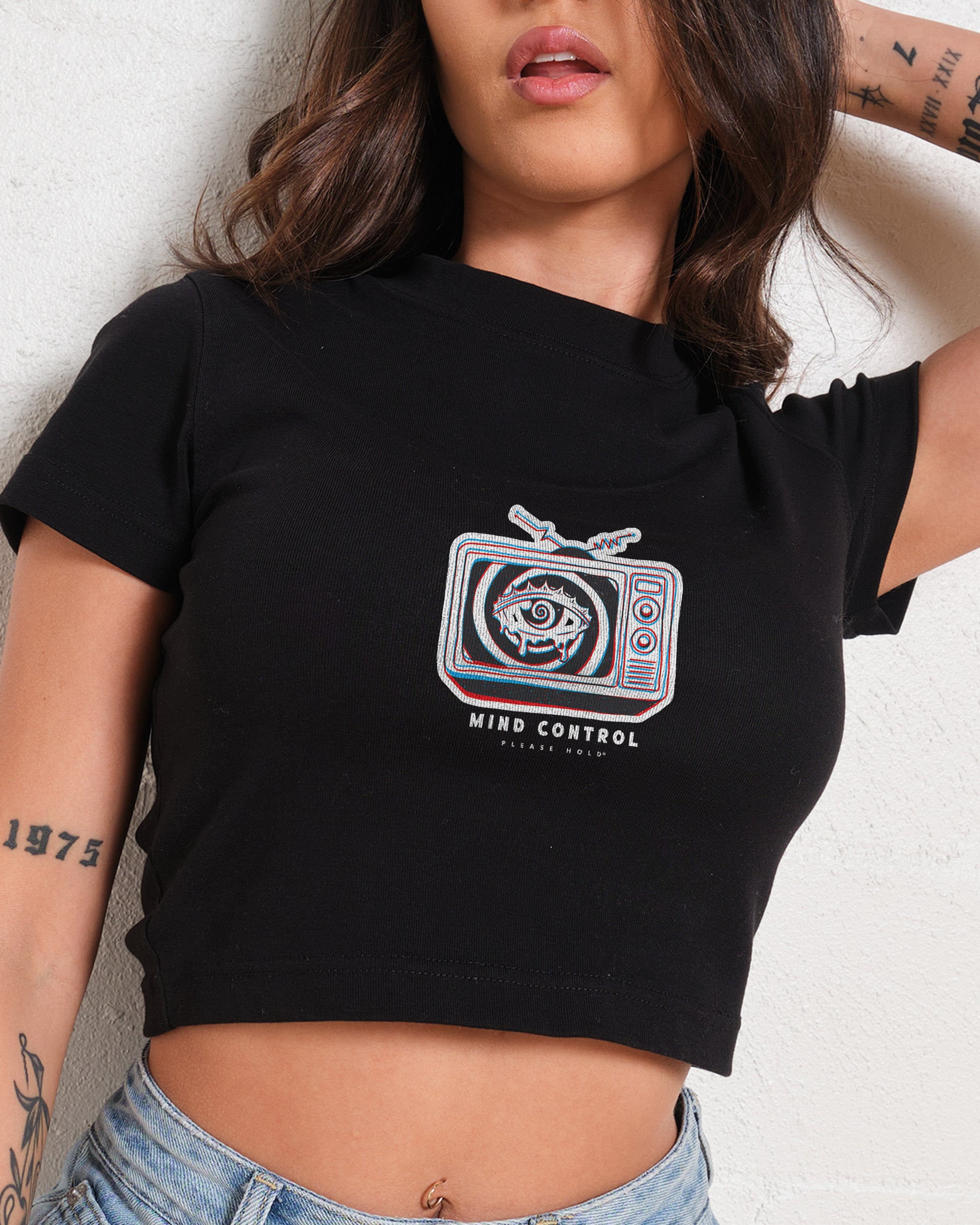 Mind Control Baby Tee Graphic Baby Tee Australia Online