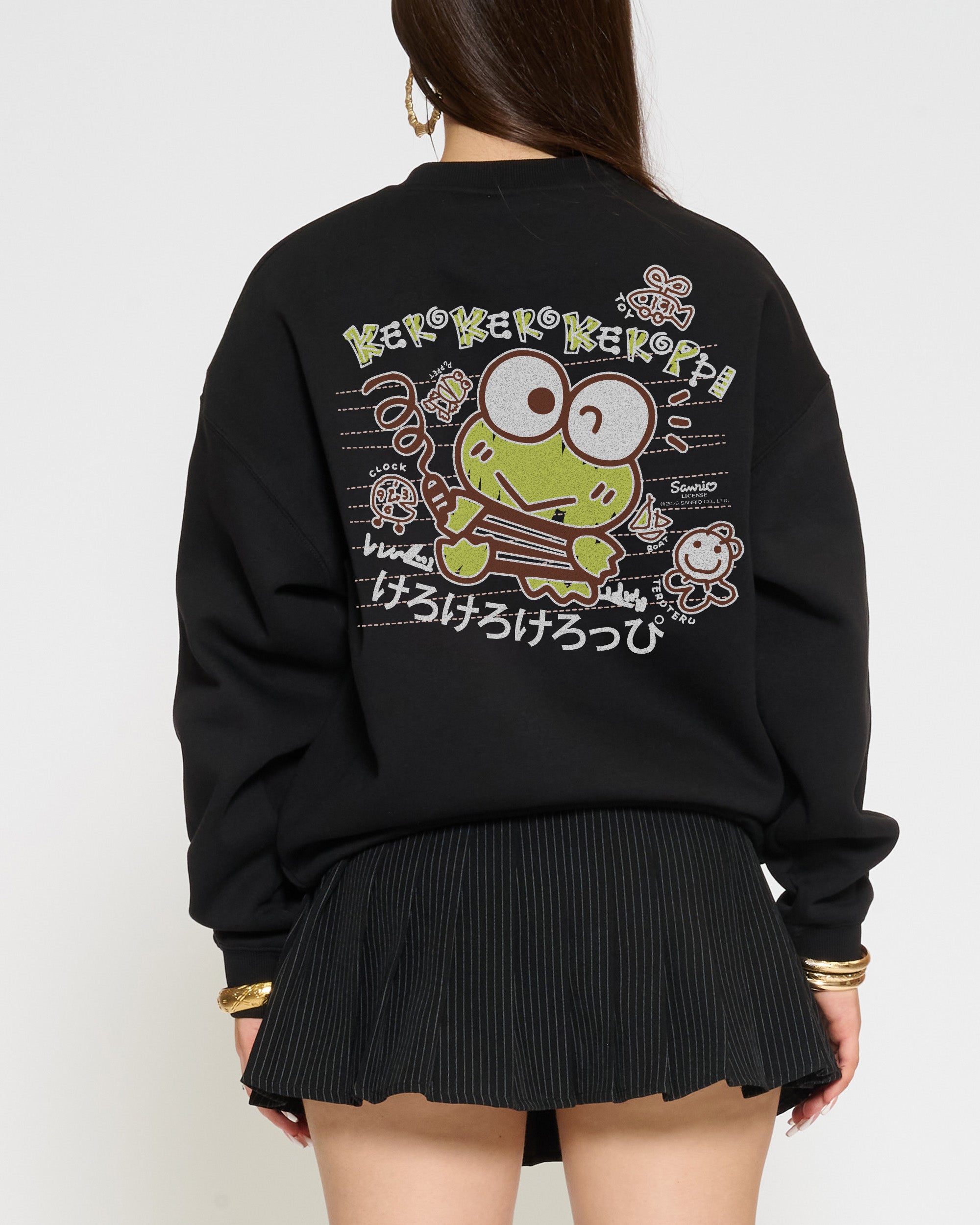 Keroppi Scribble Sweatshirt