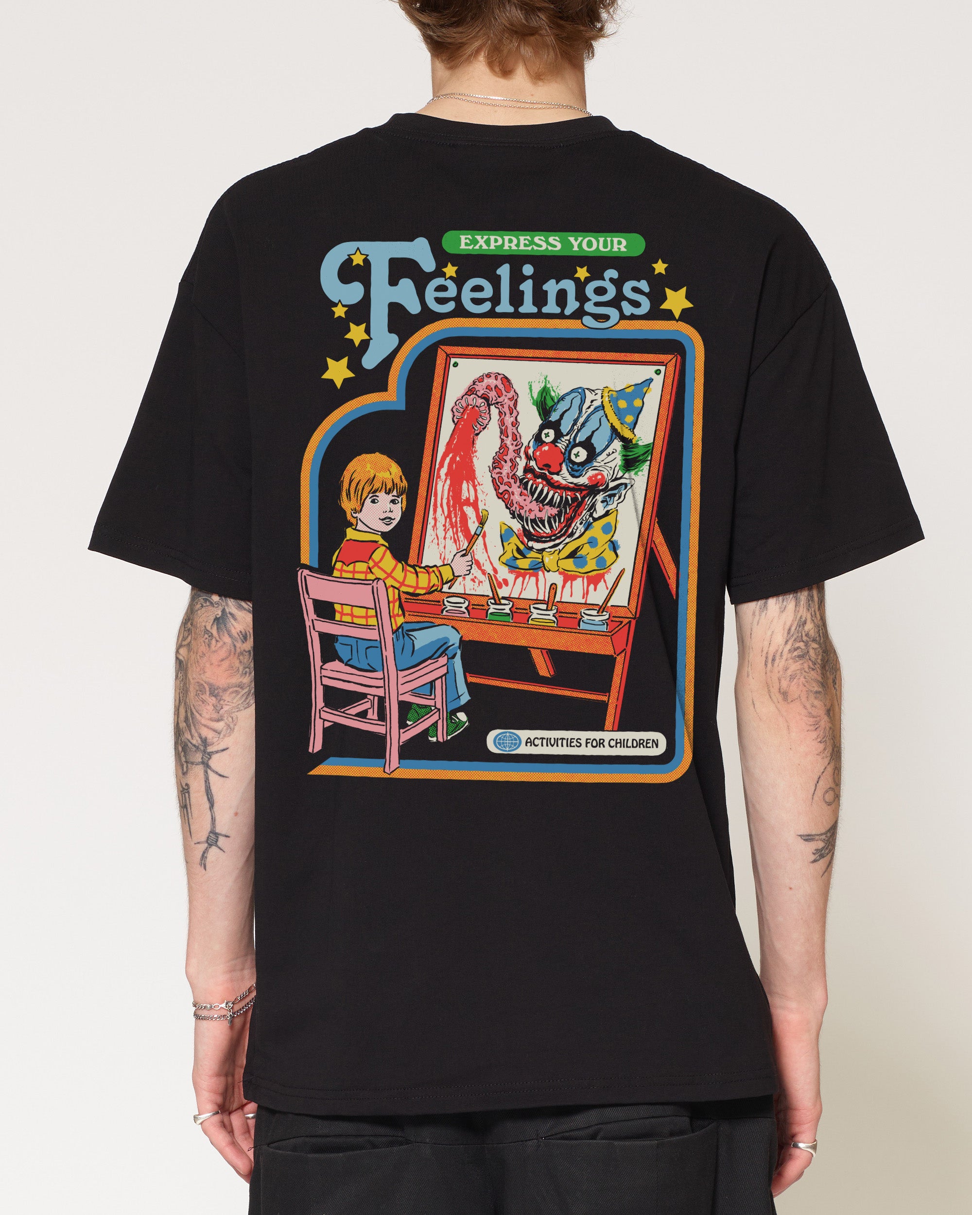 Express Your Feelings Front and Back T-Shirt