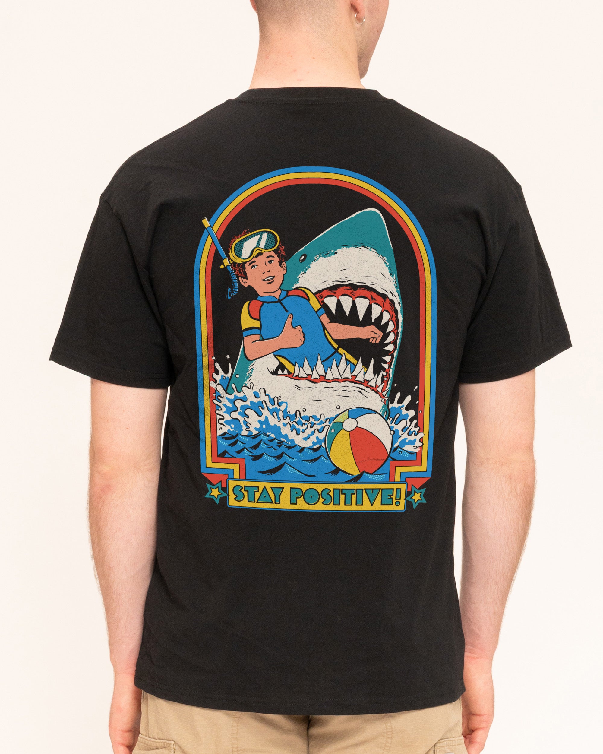 Stay Positive Front and Back T-Shirt