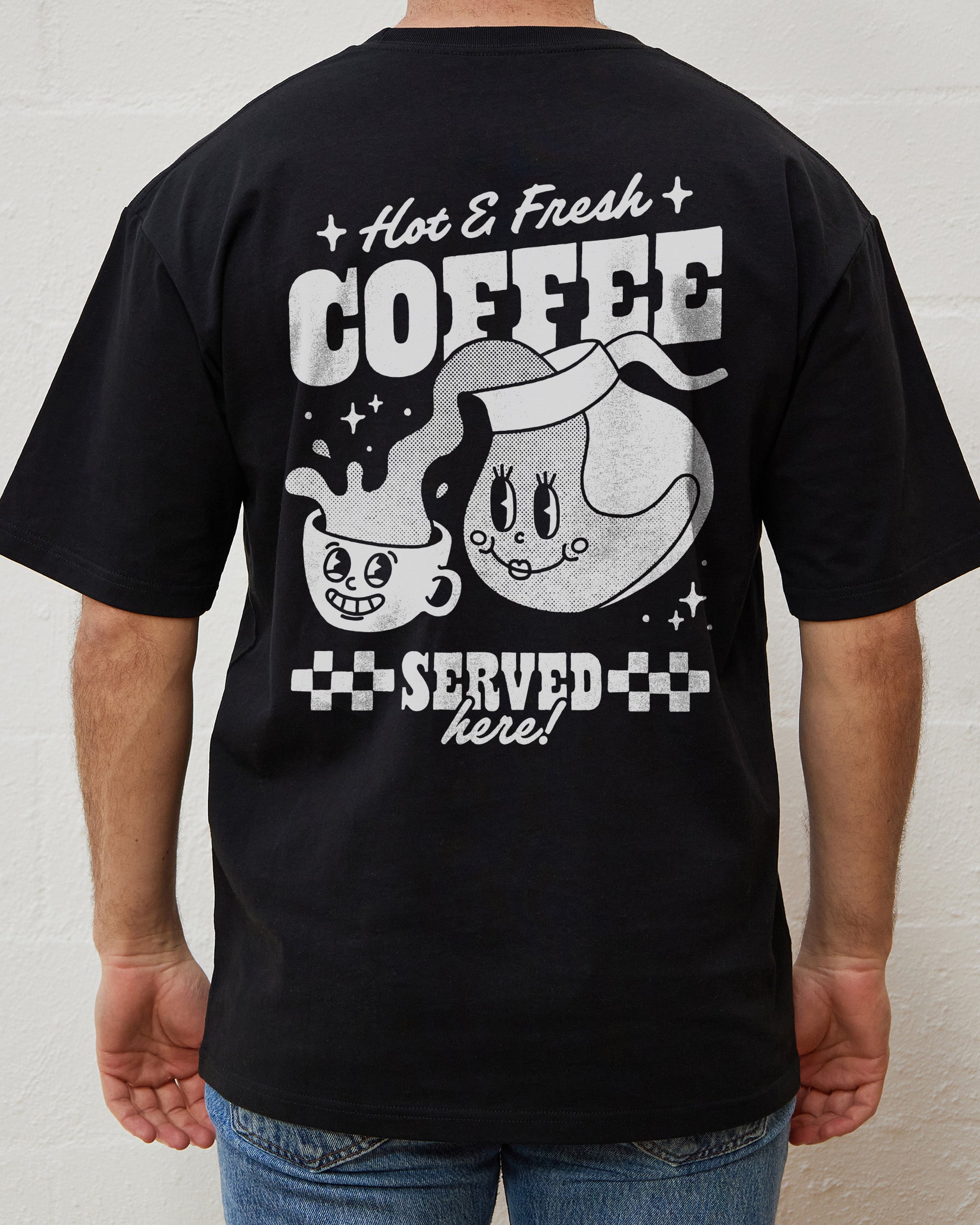 Hot & Fresh Coffee T-Shirt Australia Online