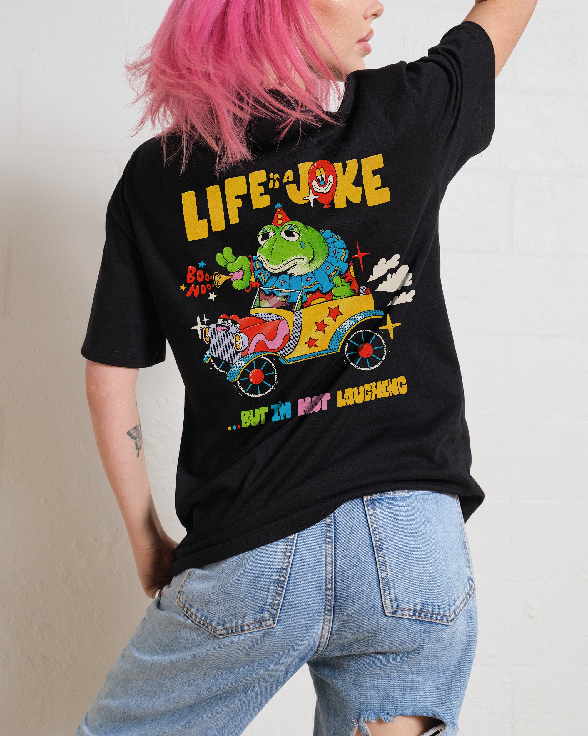 Life is a Joke T-Shirt Australia Online