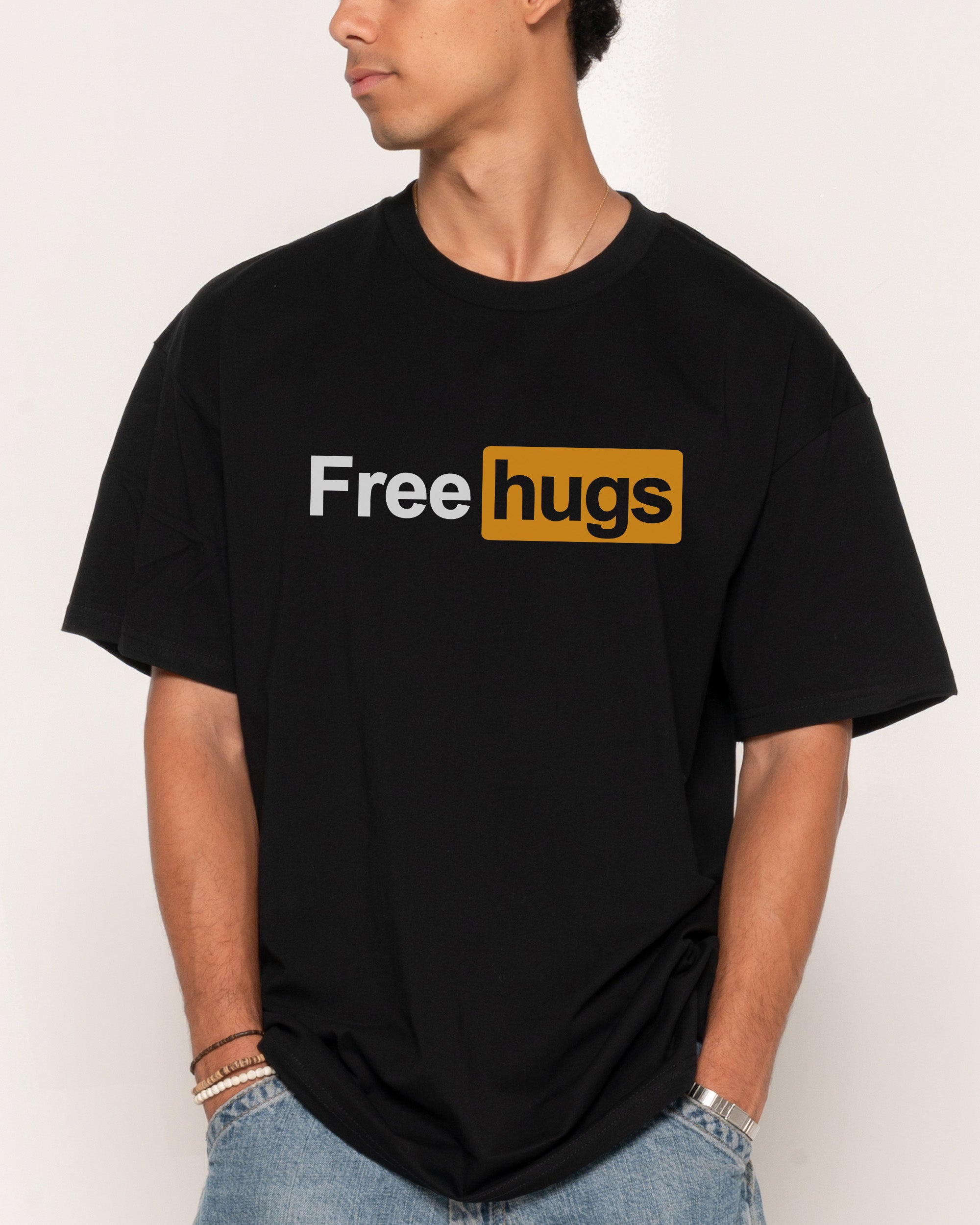 Paledusk HUGs Tシャツ XL Free Hugs T-Shirt | Funny T-Shirt Australia