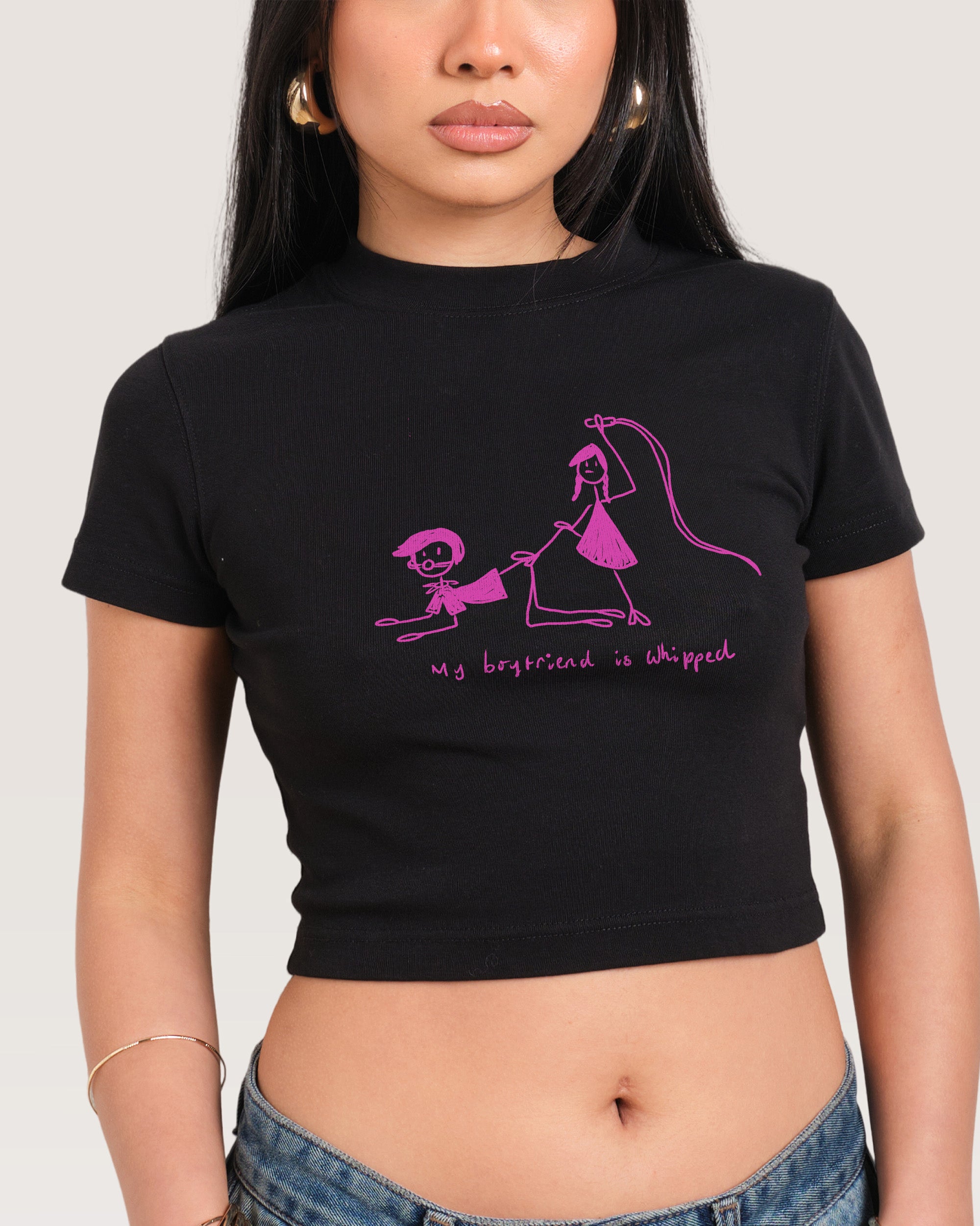 My Boyfriend is Whipped Baby Tee Threadheads Australia Online