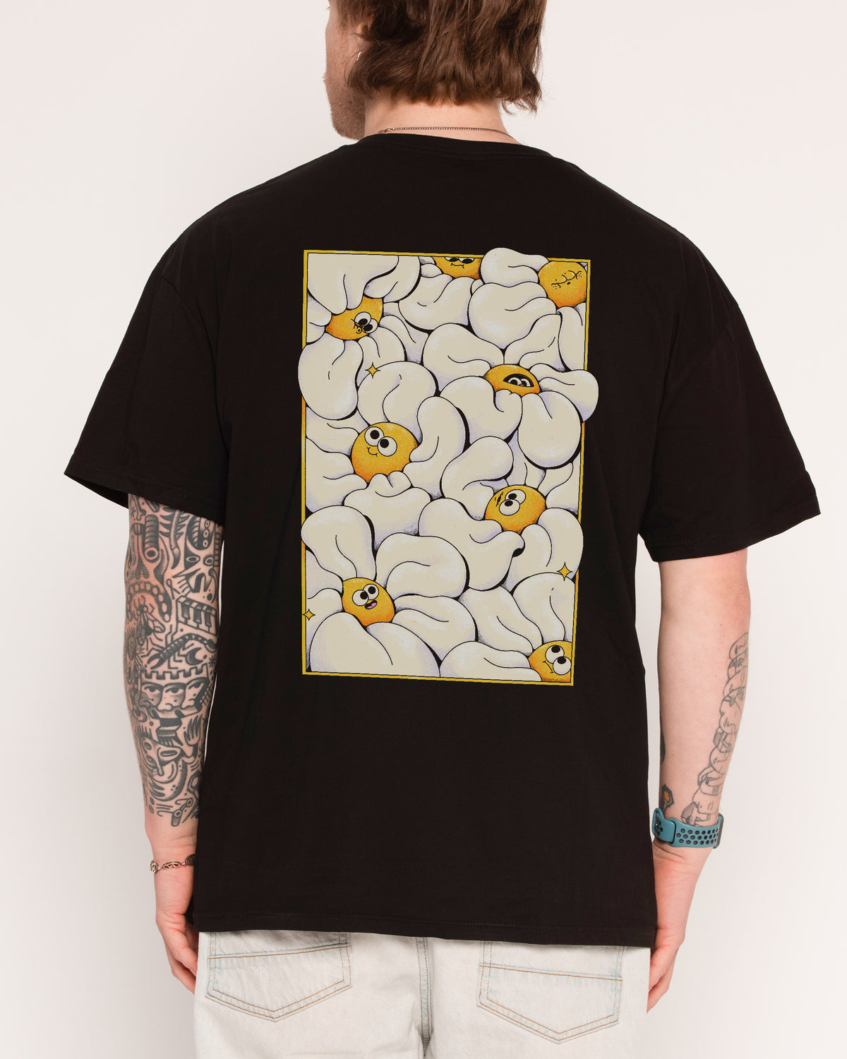 Among The Daisies Front And Back T-Shirt | Threadheads Australia