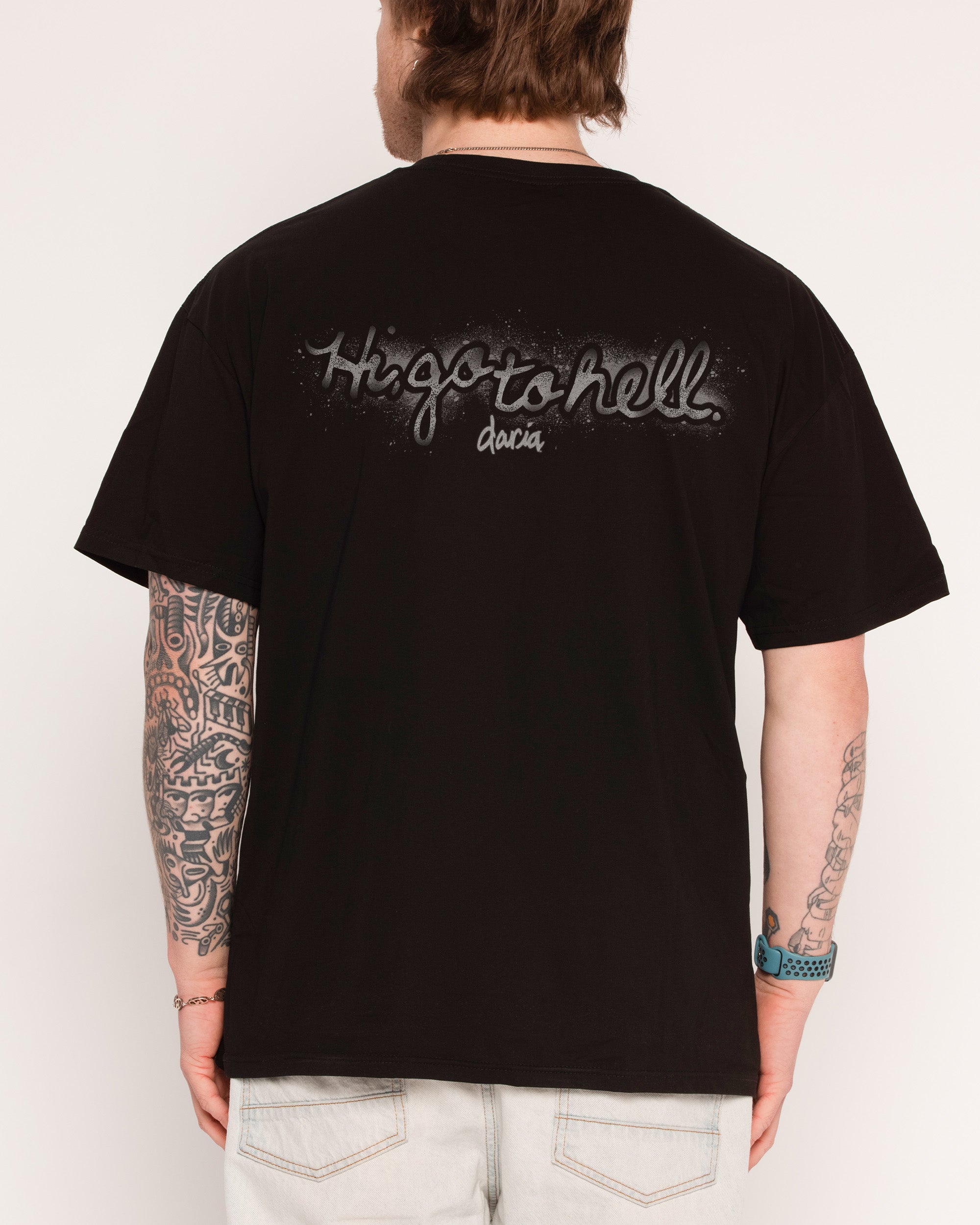 Go To Hell Black T-Shirt