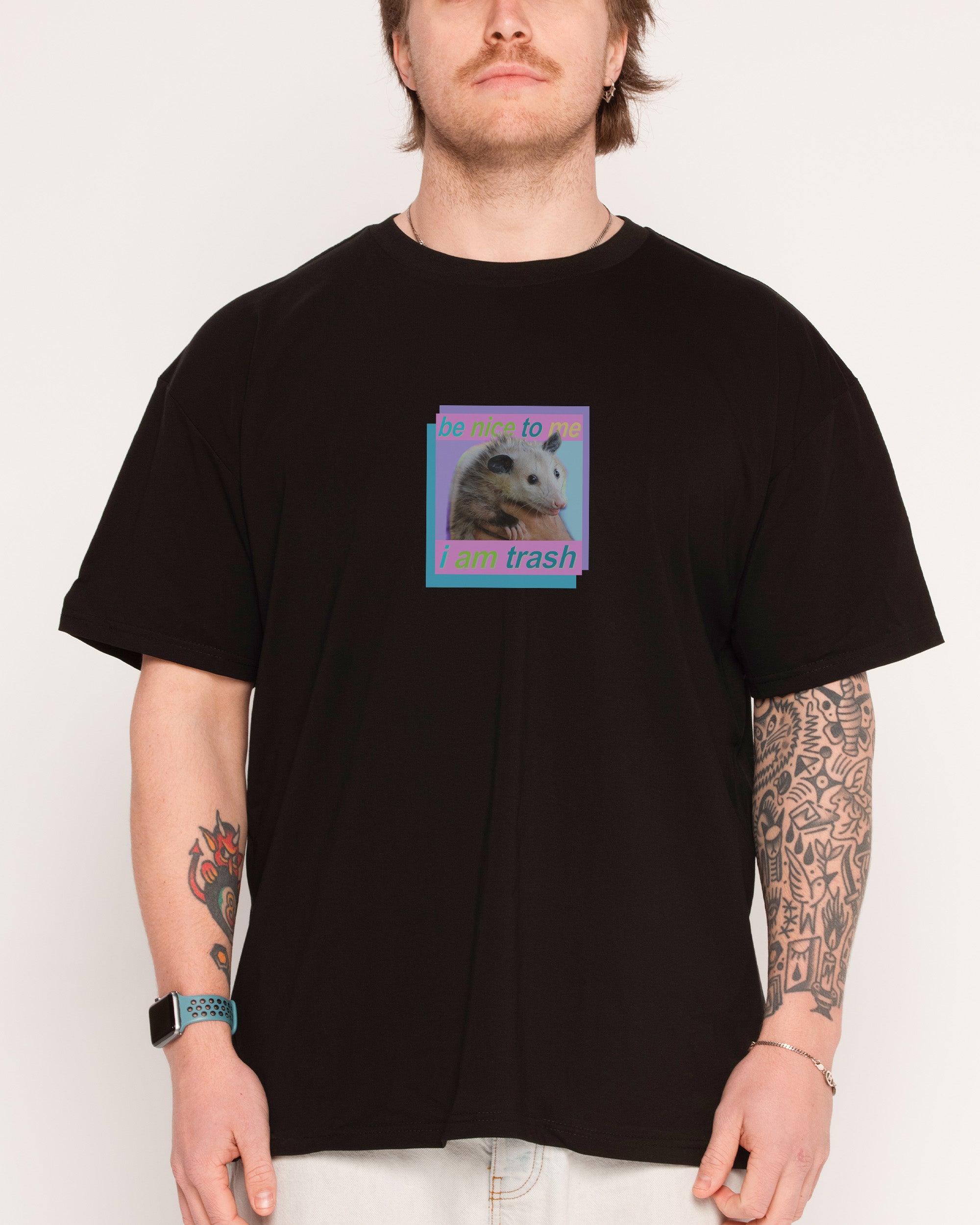 Be Nice to Me Black T-Shirt