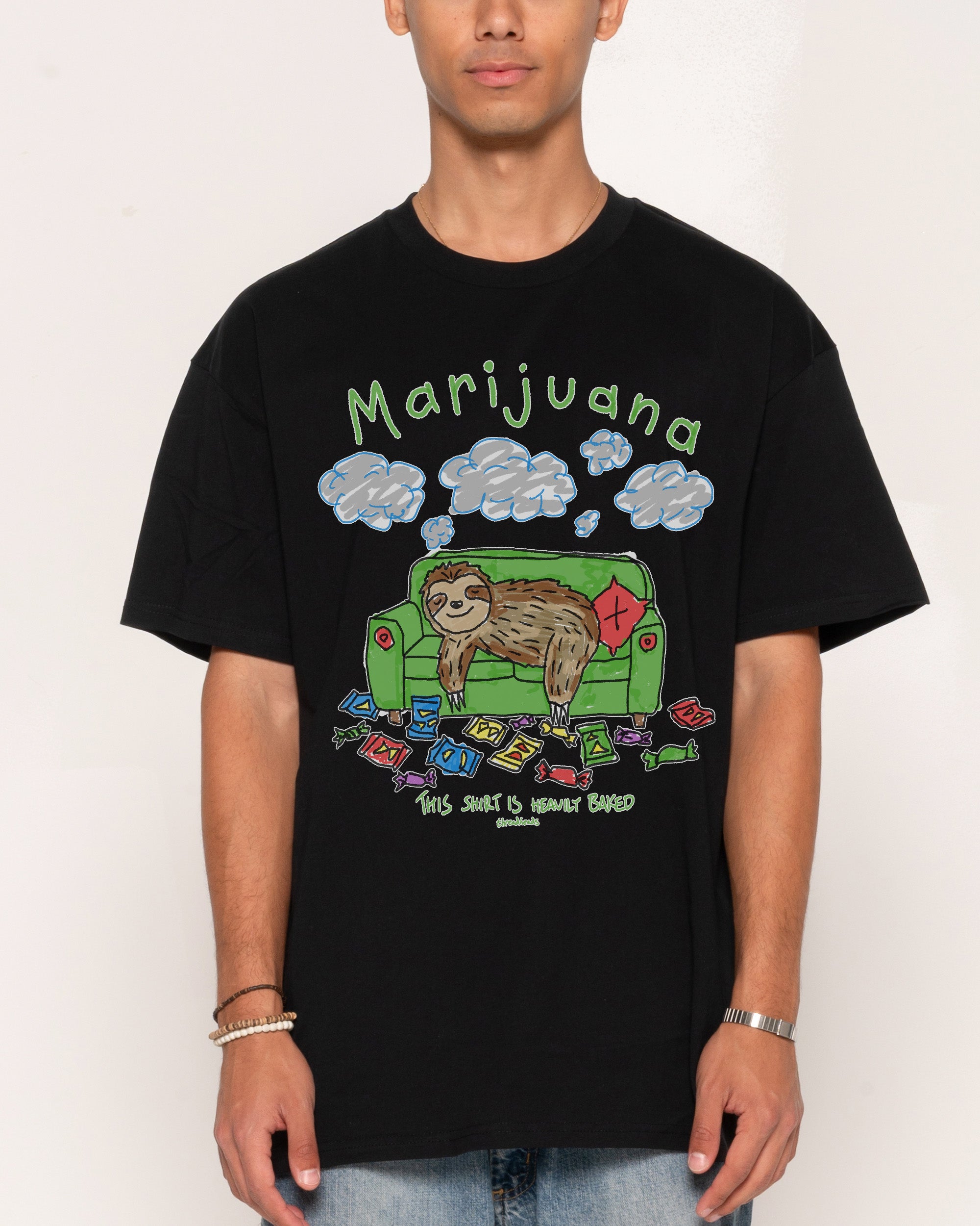 Marijuana Black T-Shirt