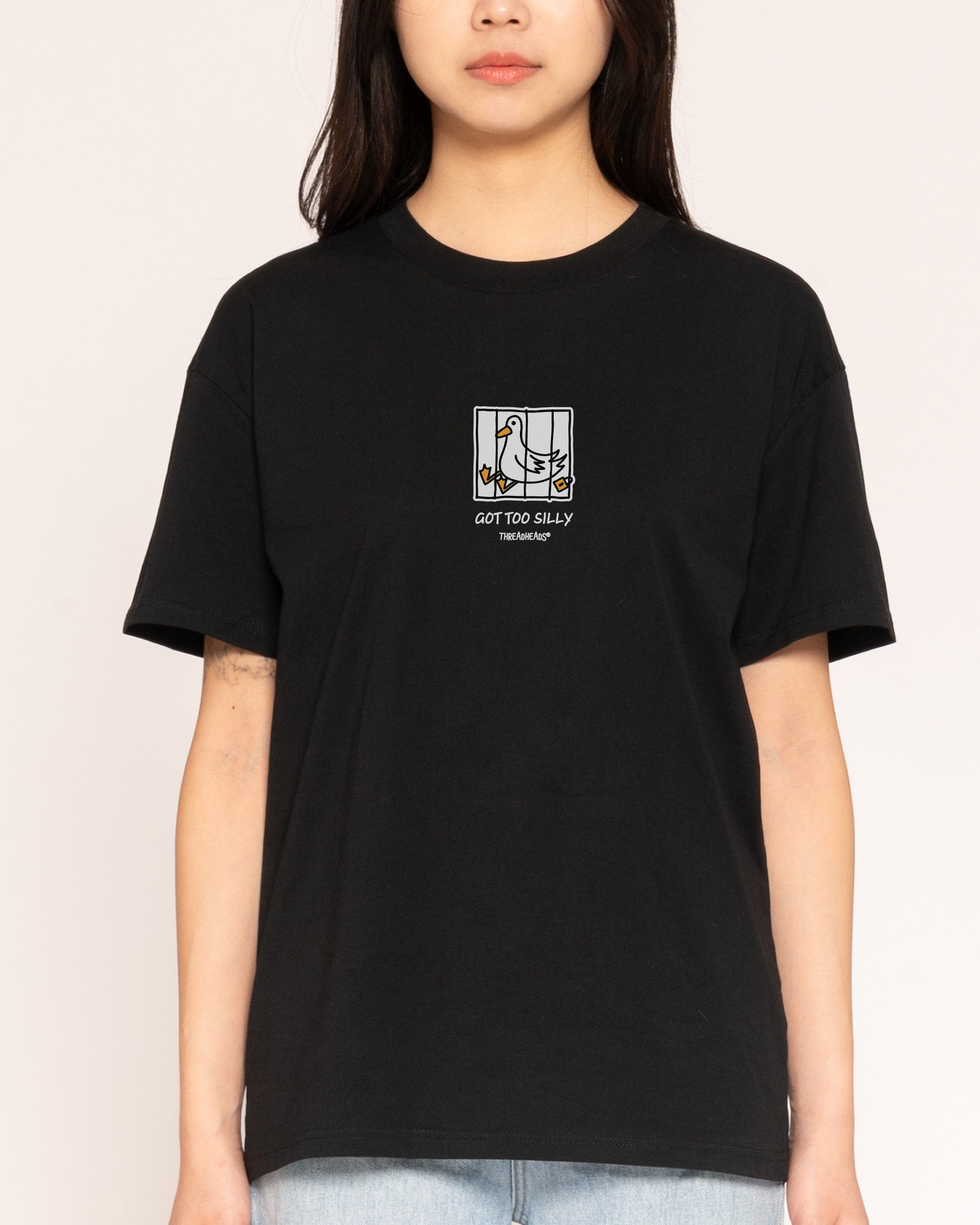 Got too Silly Black T-Shirt