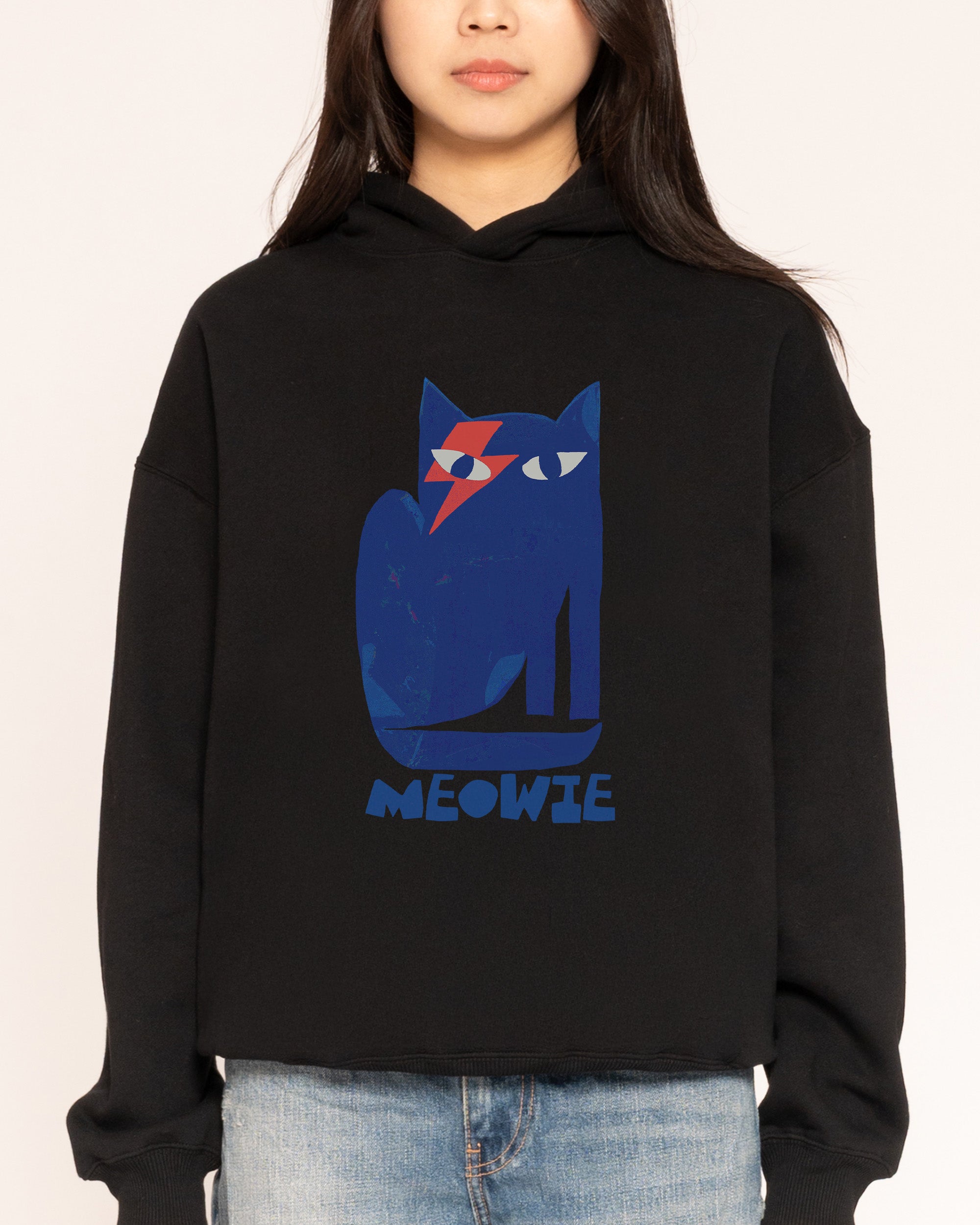Meowie Black Hoodie