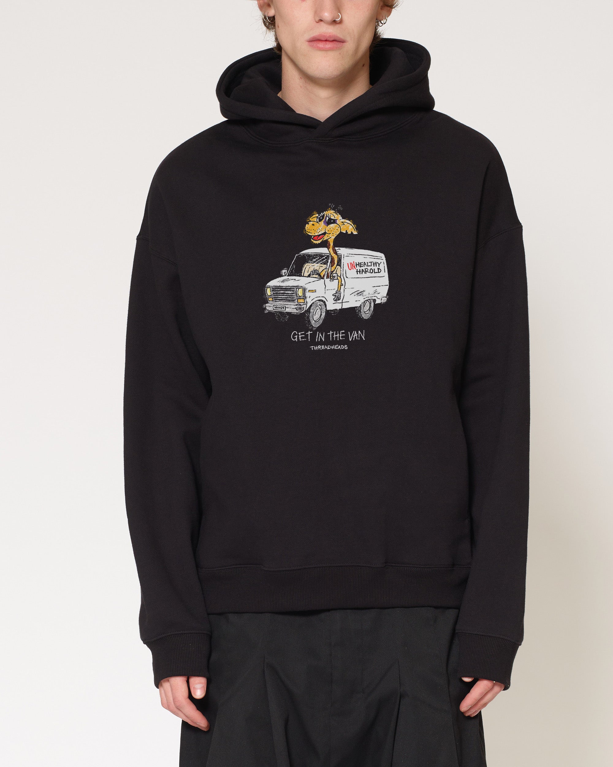 Get in the Van Black Hoodie
