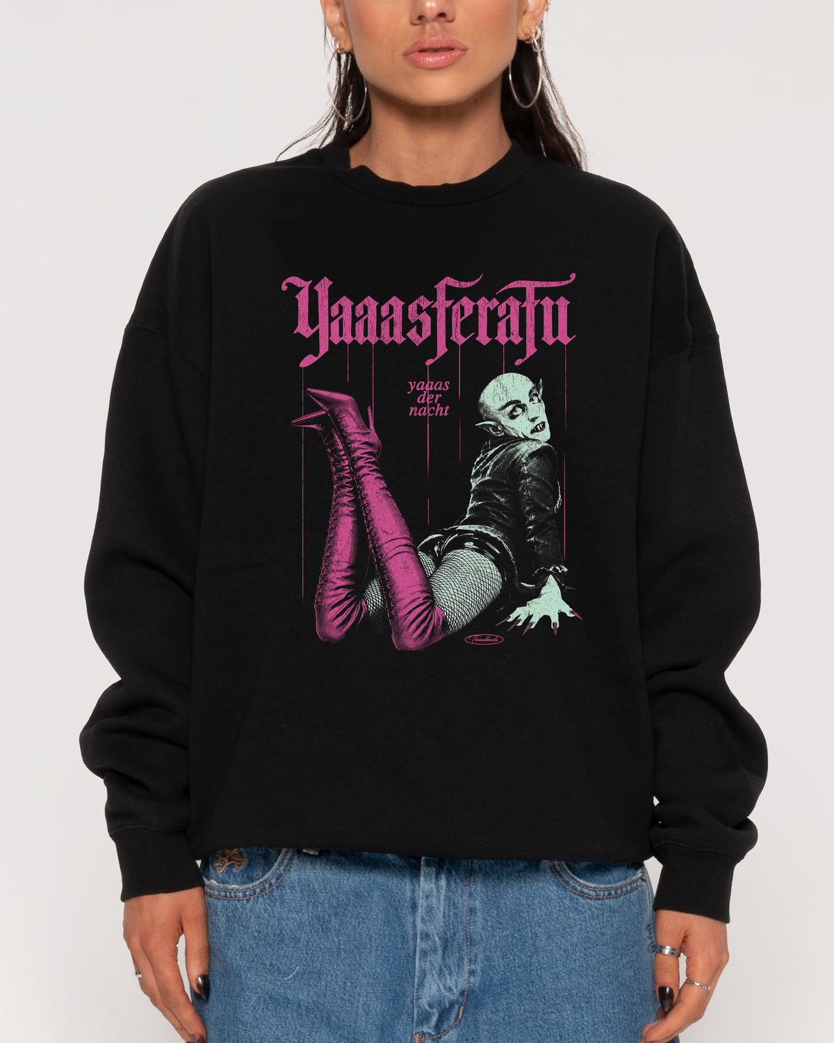 Yaassferatu Black Sweatshirt