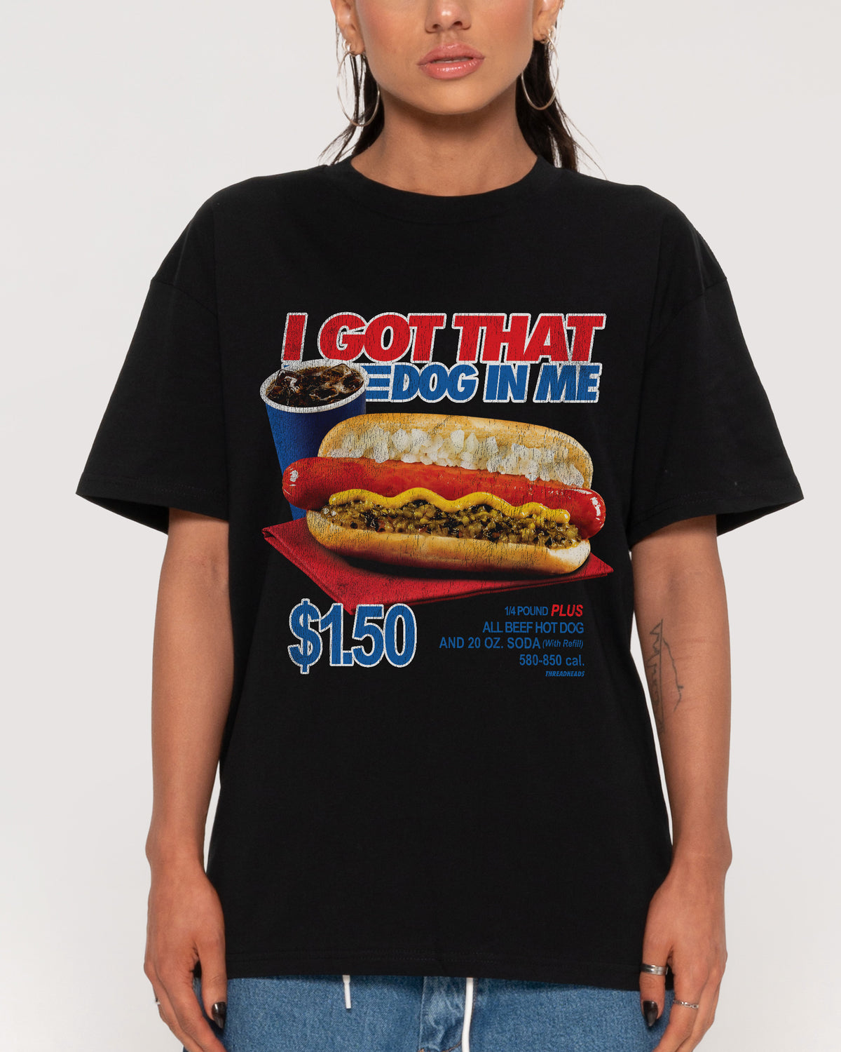 I Got That Dog In Me Black T-Shirt