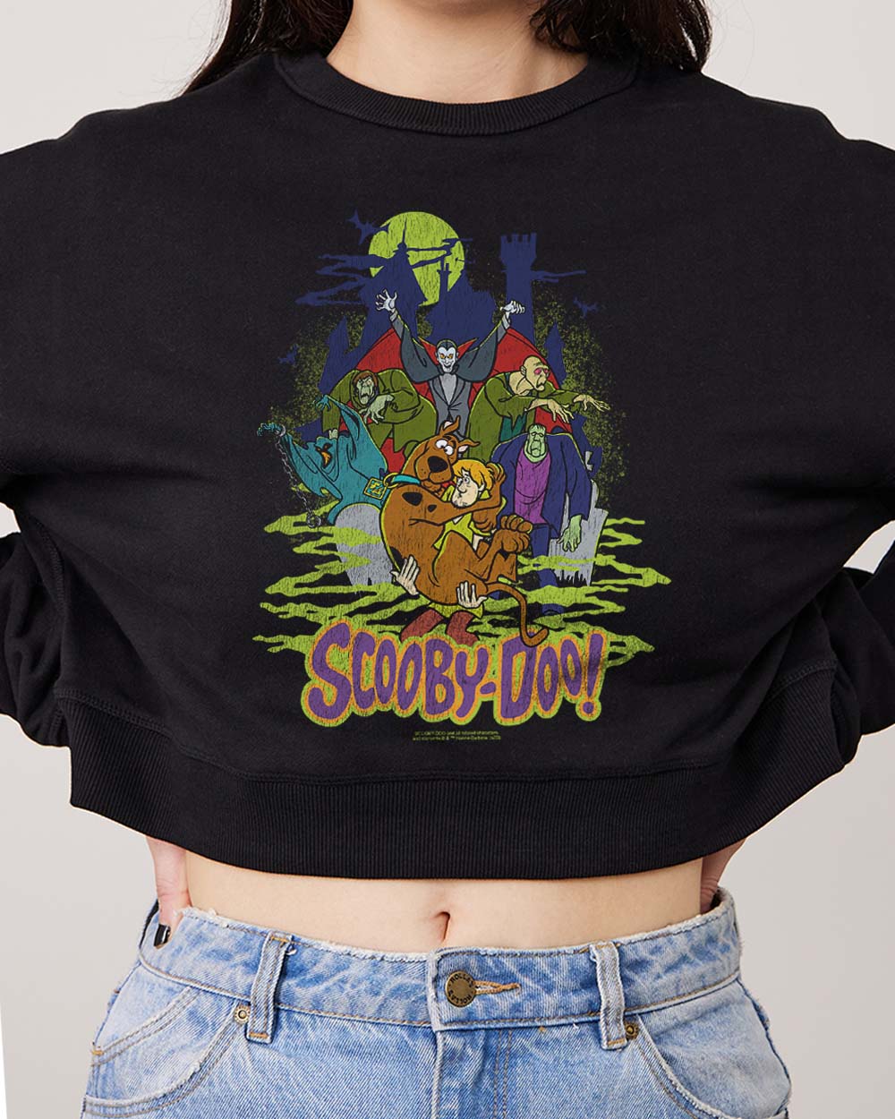 Zoinks Crop Jumper Australia Online Black