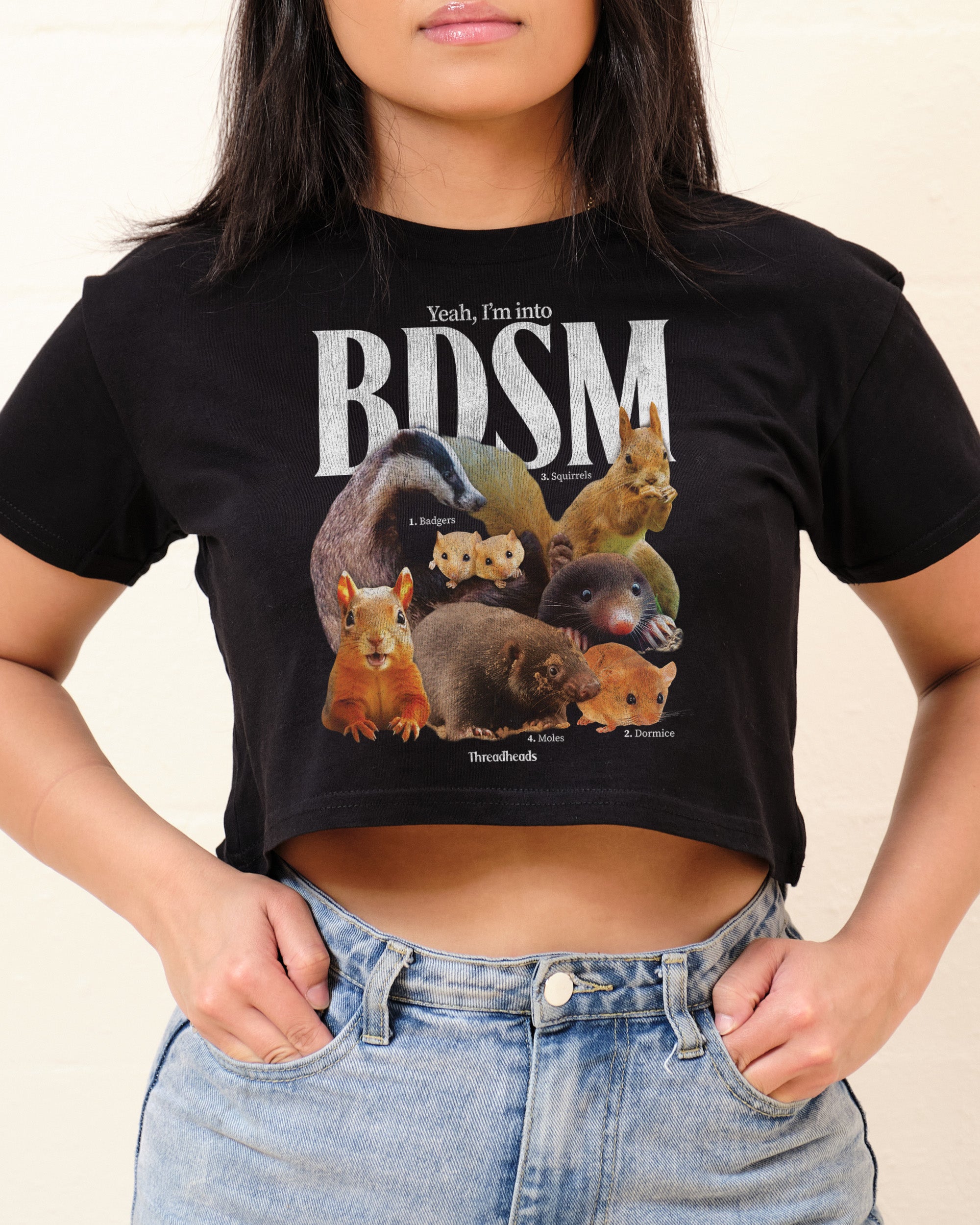 BDSM Crop Tee Australia Online