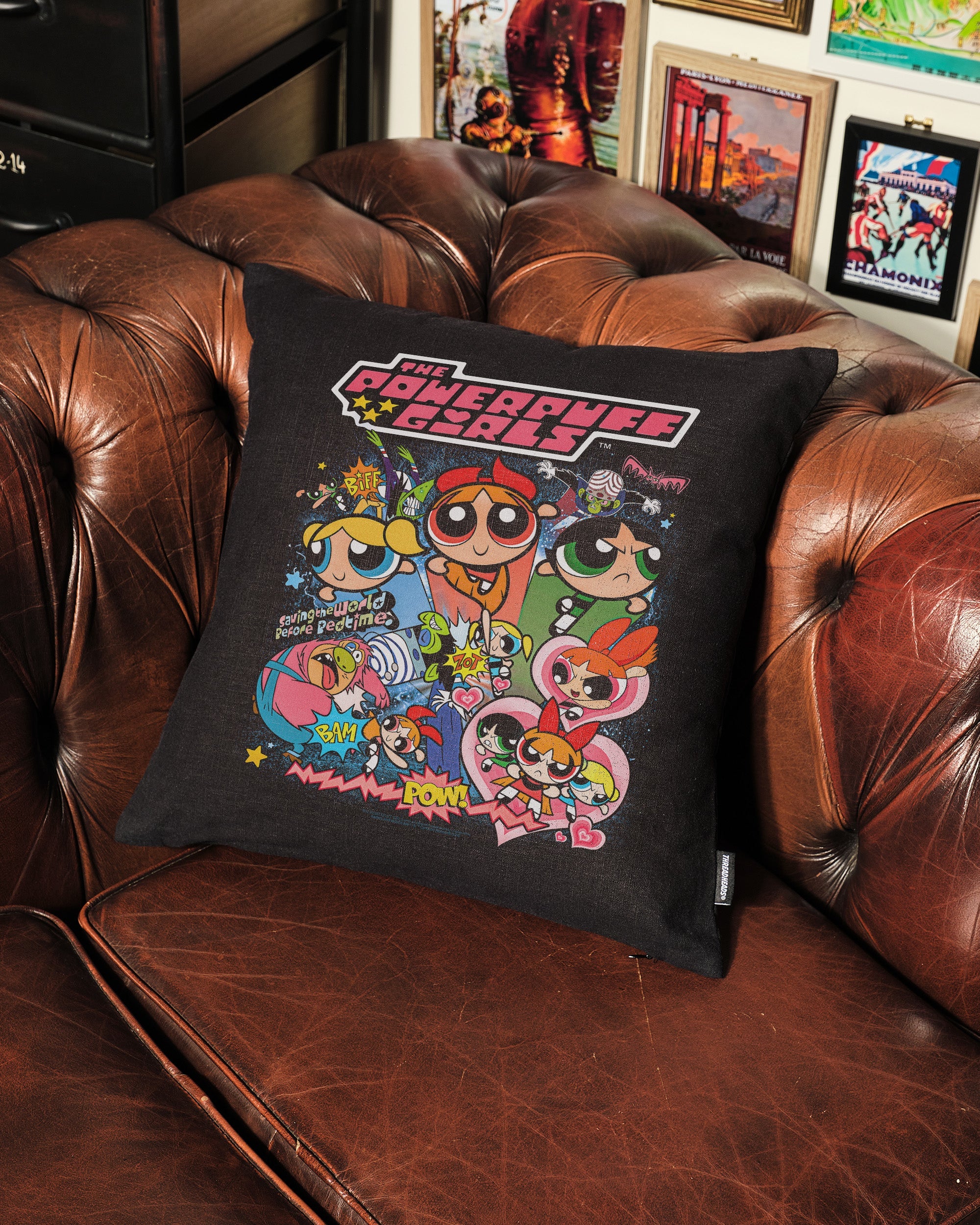 Powerpuff Girls Bootleg Cushion Australia Online Black