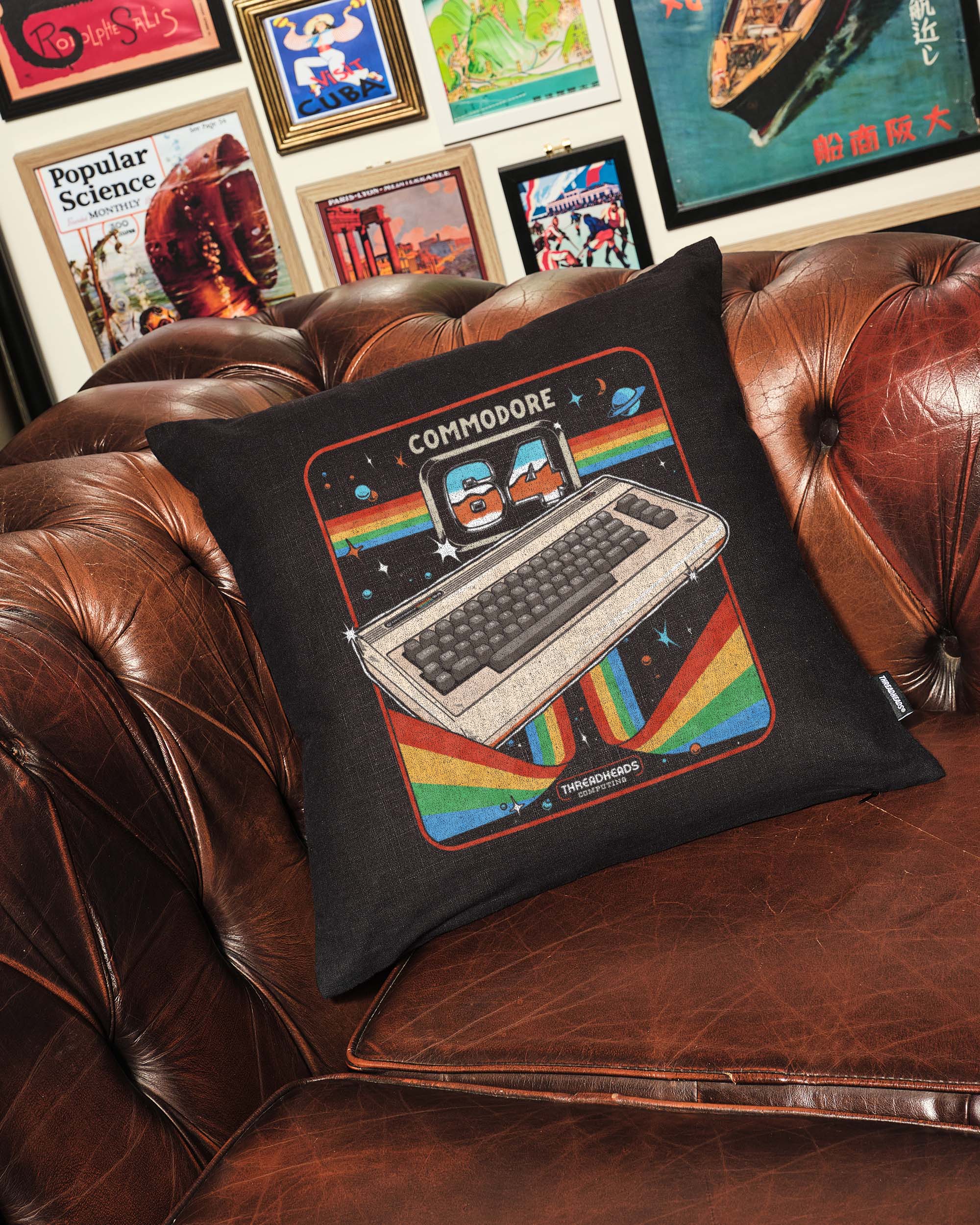 Commodore 64 Advanced Home Computer Cushion Australia Online