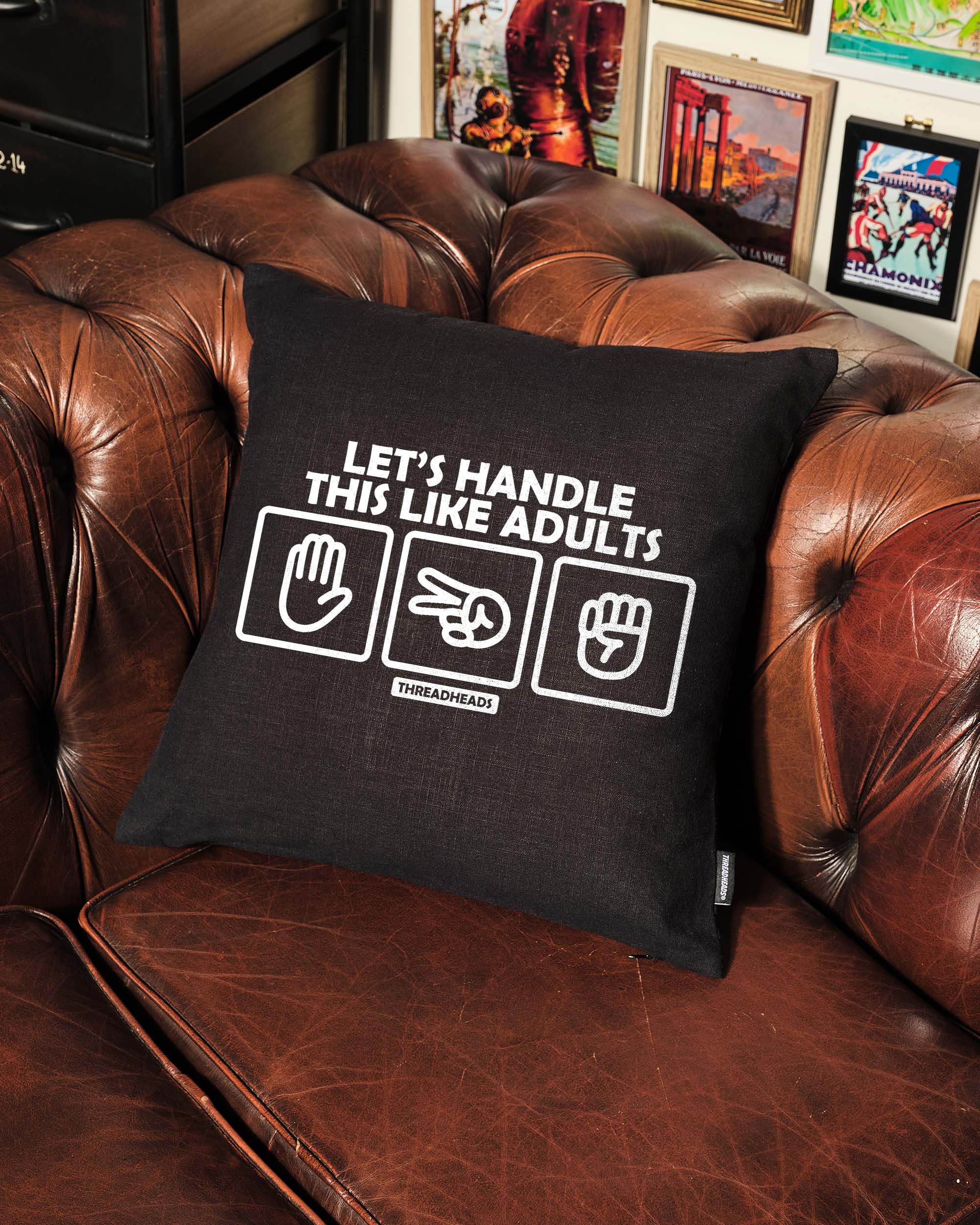 Let's Handle This Like Adults Cushion Australia Online