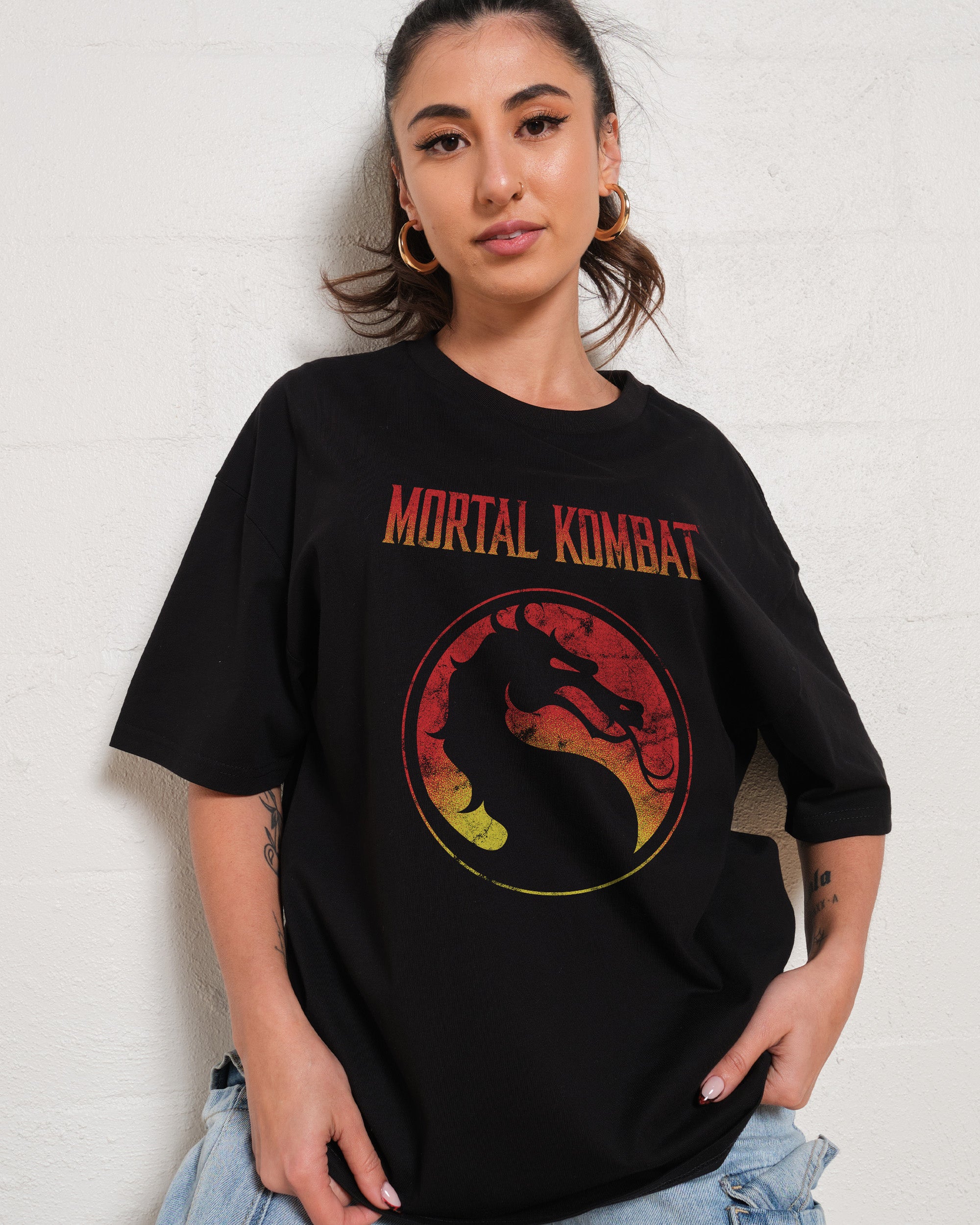 Mortal Kombat Logo T-Shirt Australia Online