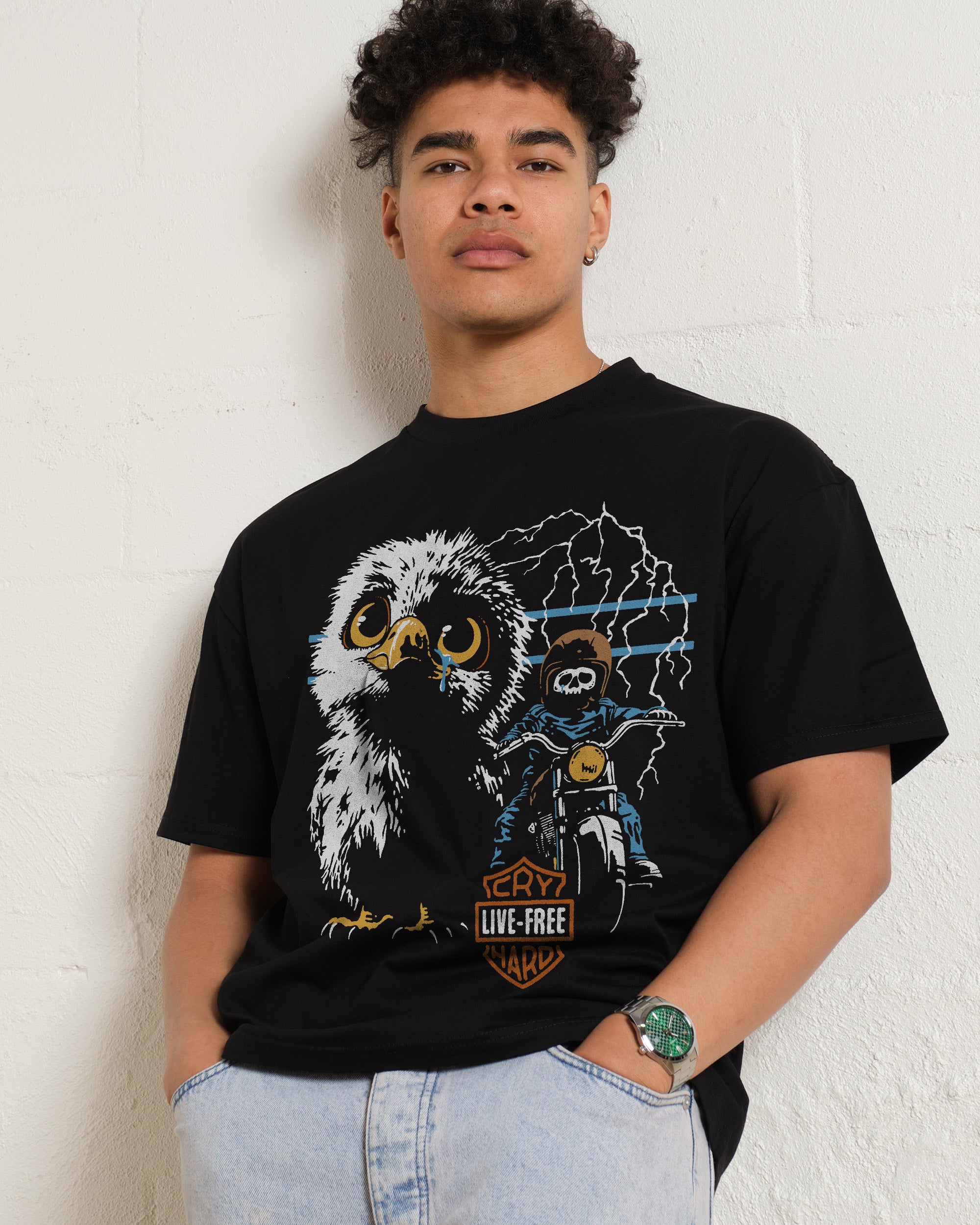 Live Free Cry Hard T-Shirt Australia Online