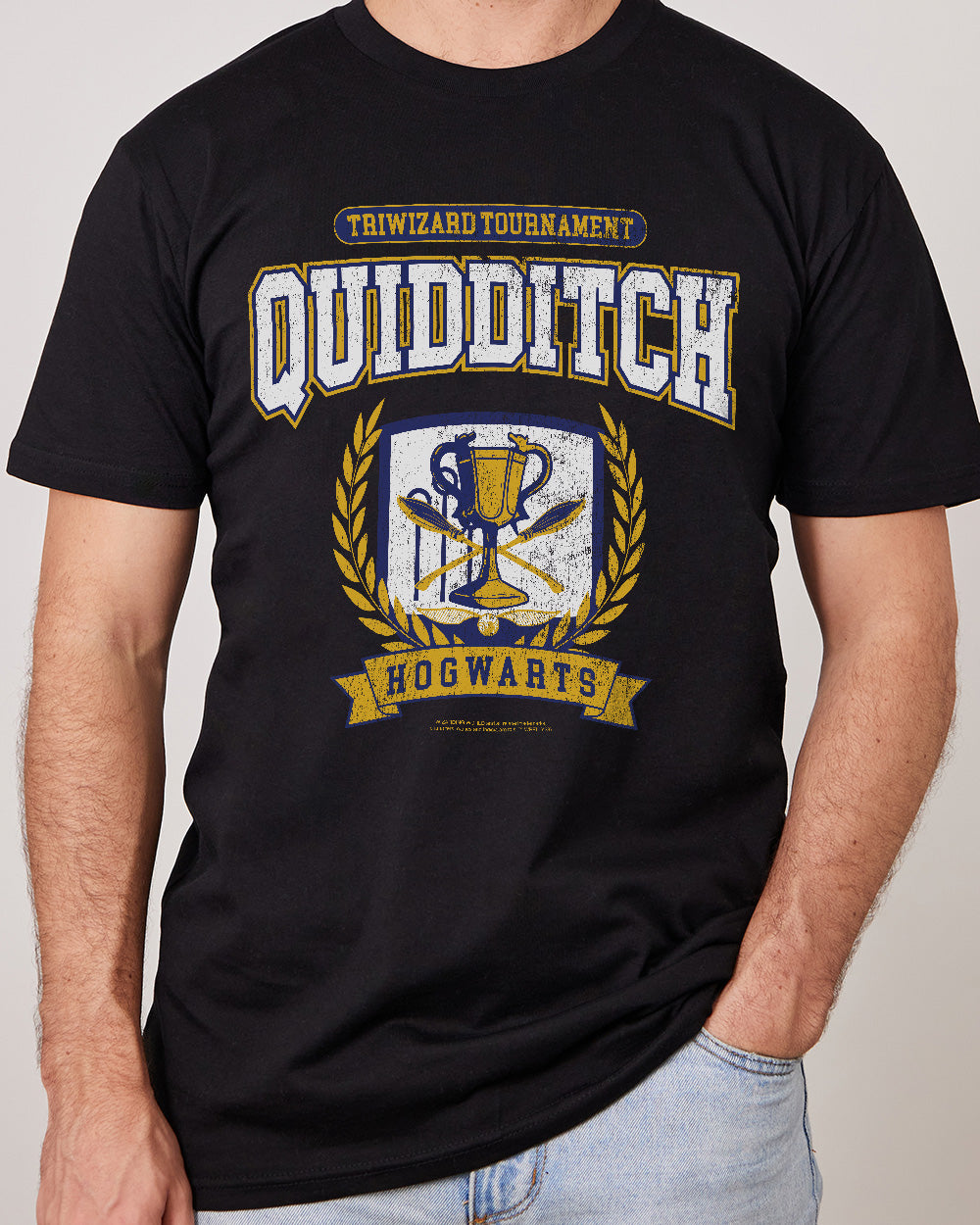 Triwizard College T-Shirt Australia Online #colour_black