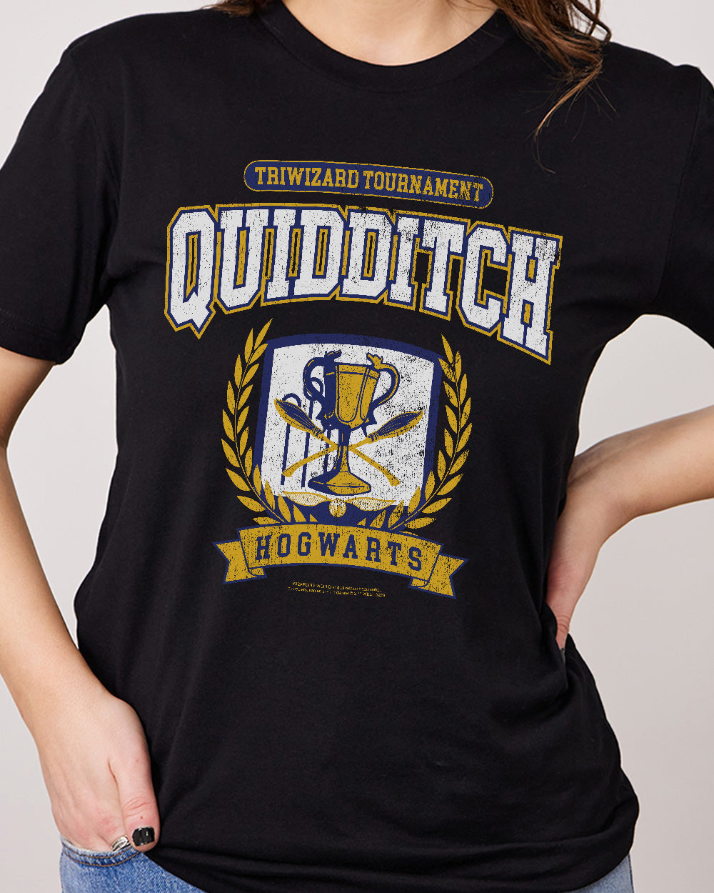 Triwizard College T-Shirt Australia Online #colour_black