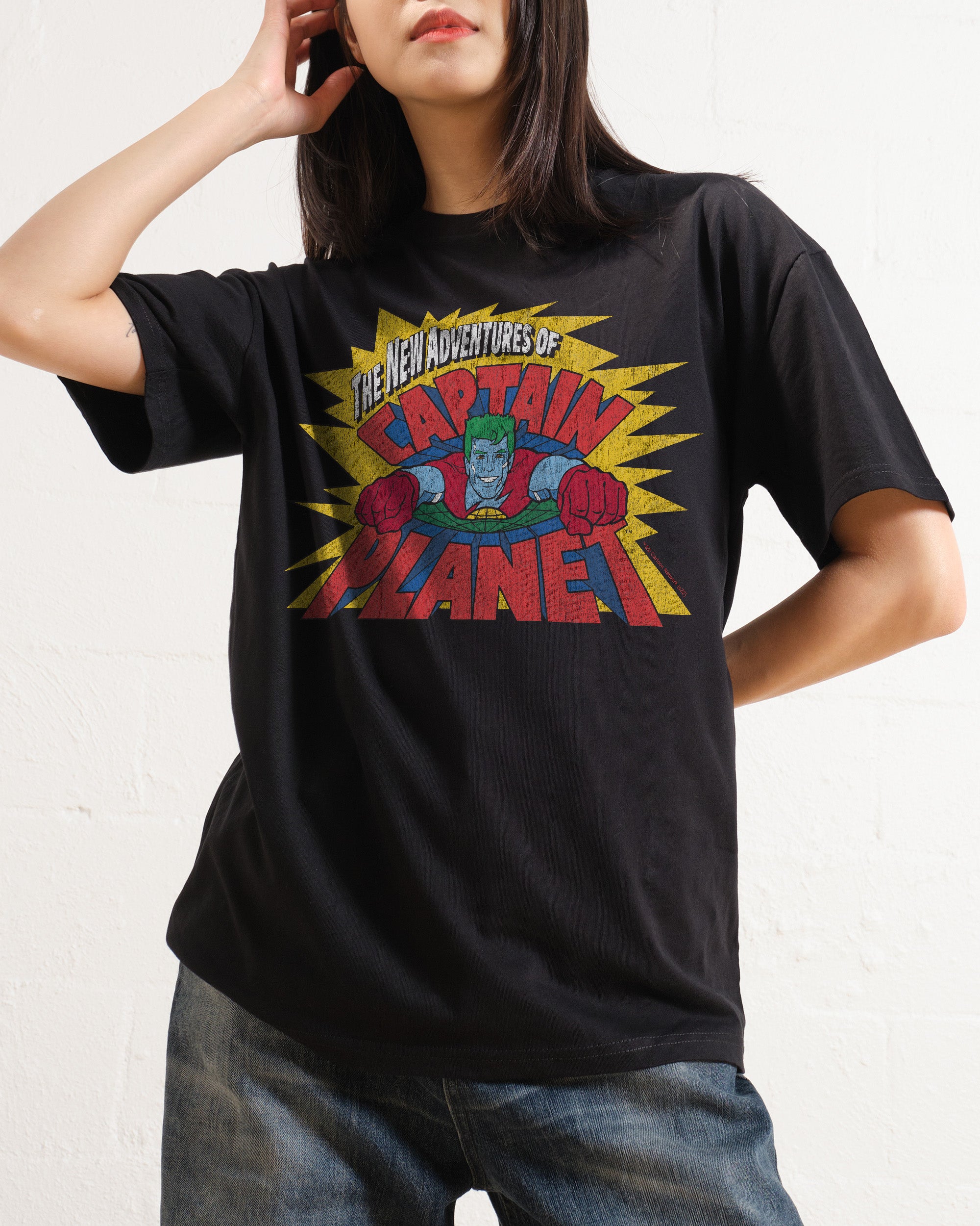 The New Adventures of Captain Planet T-Shirt Australia Online