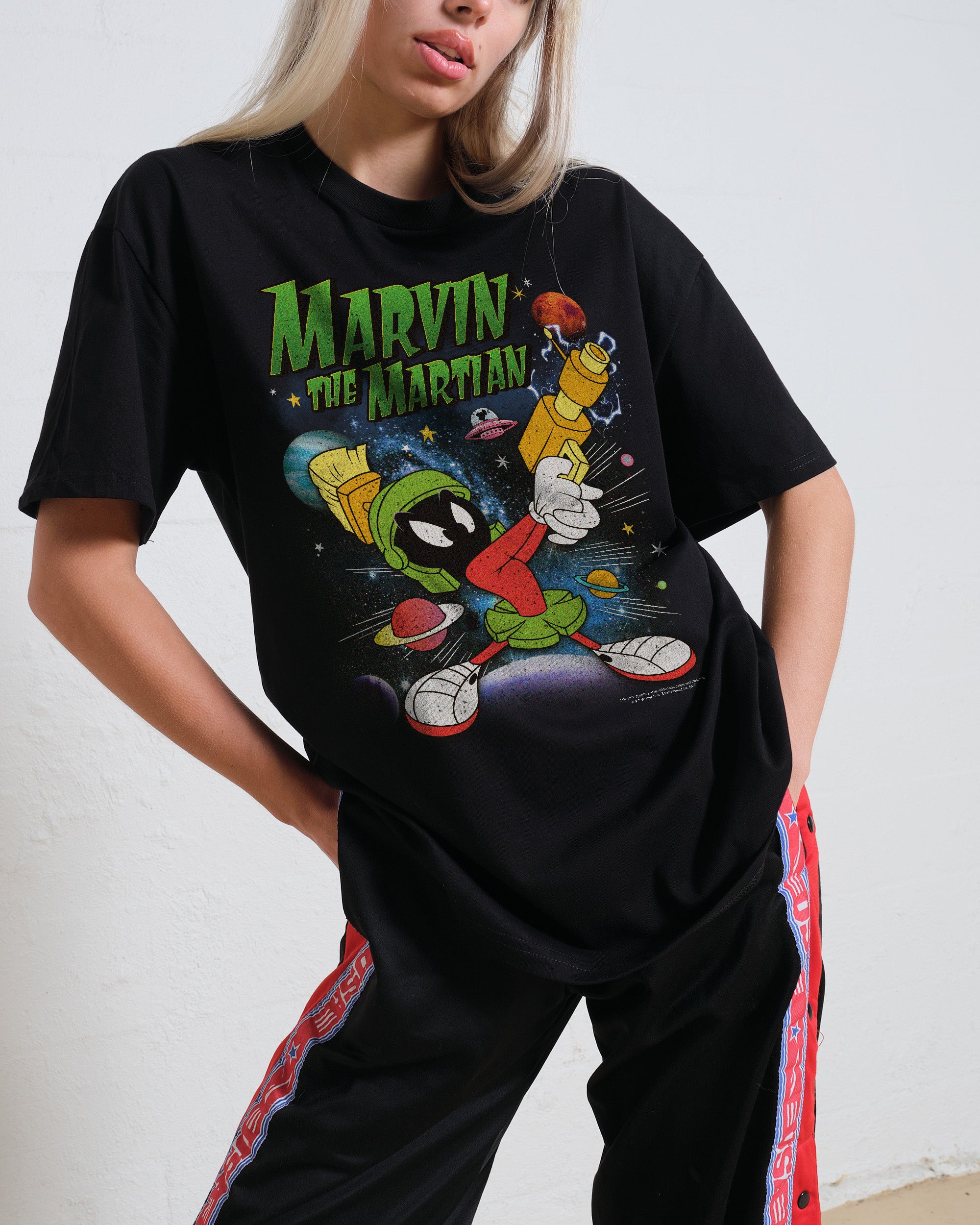 Marvin the Martian Vintage T-Shirt | Official Marvin the Martian Merch  Australia