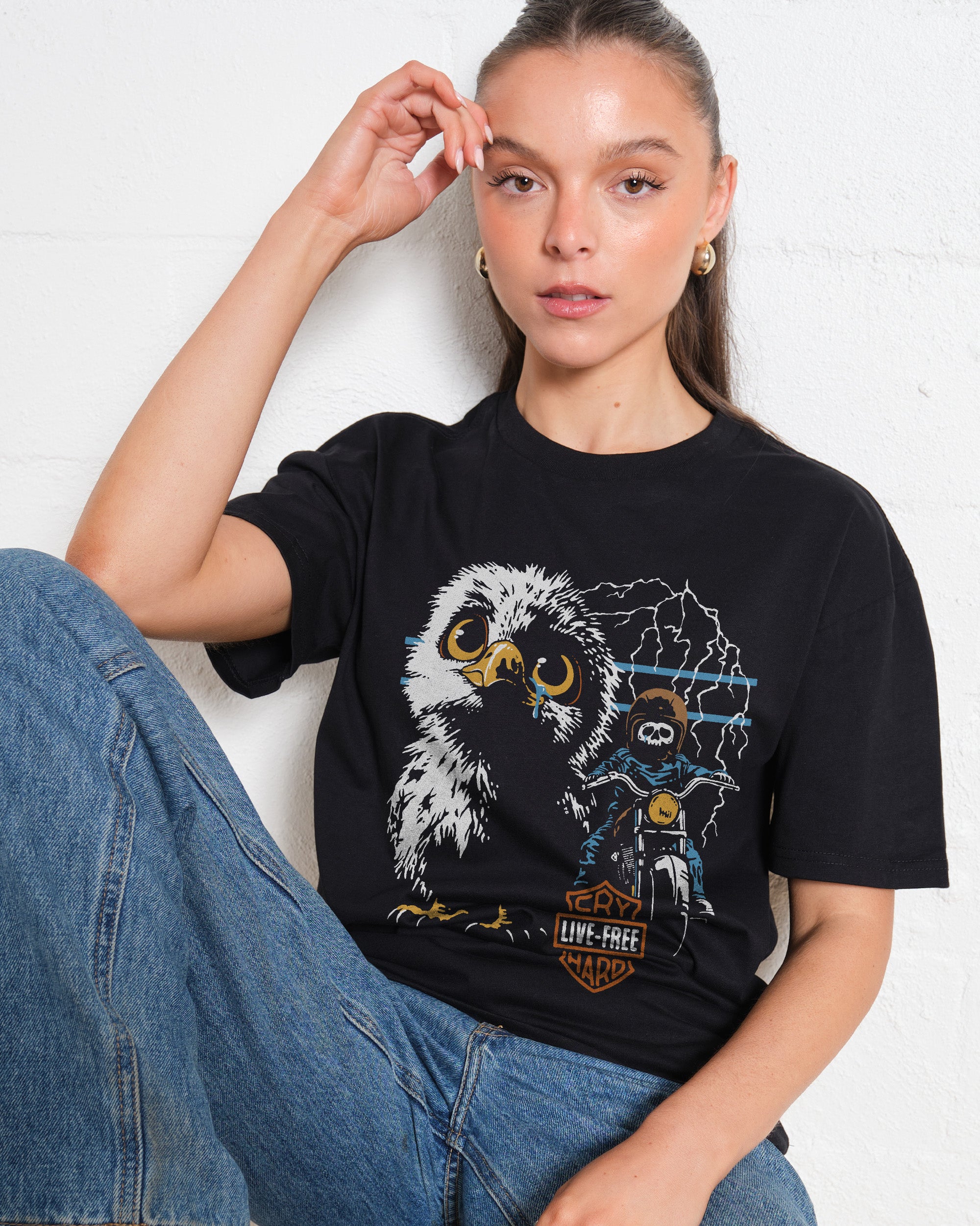 Live Free Cry Hard T-Shirt Australia Online