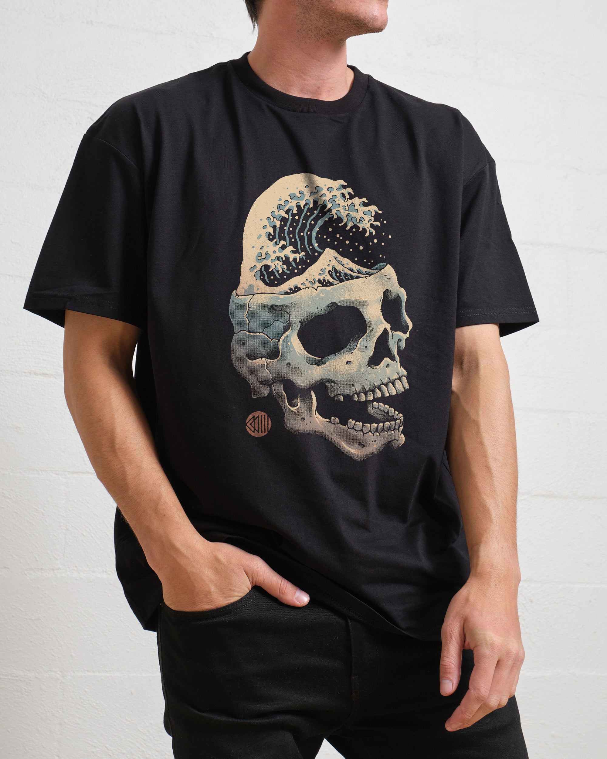 Skull Wave T-Shirt Australia Online