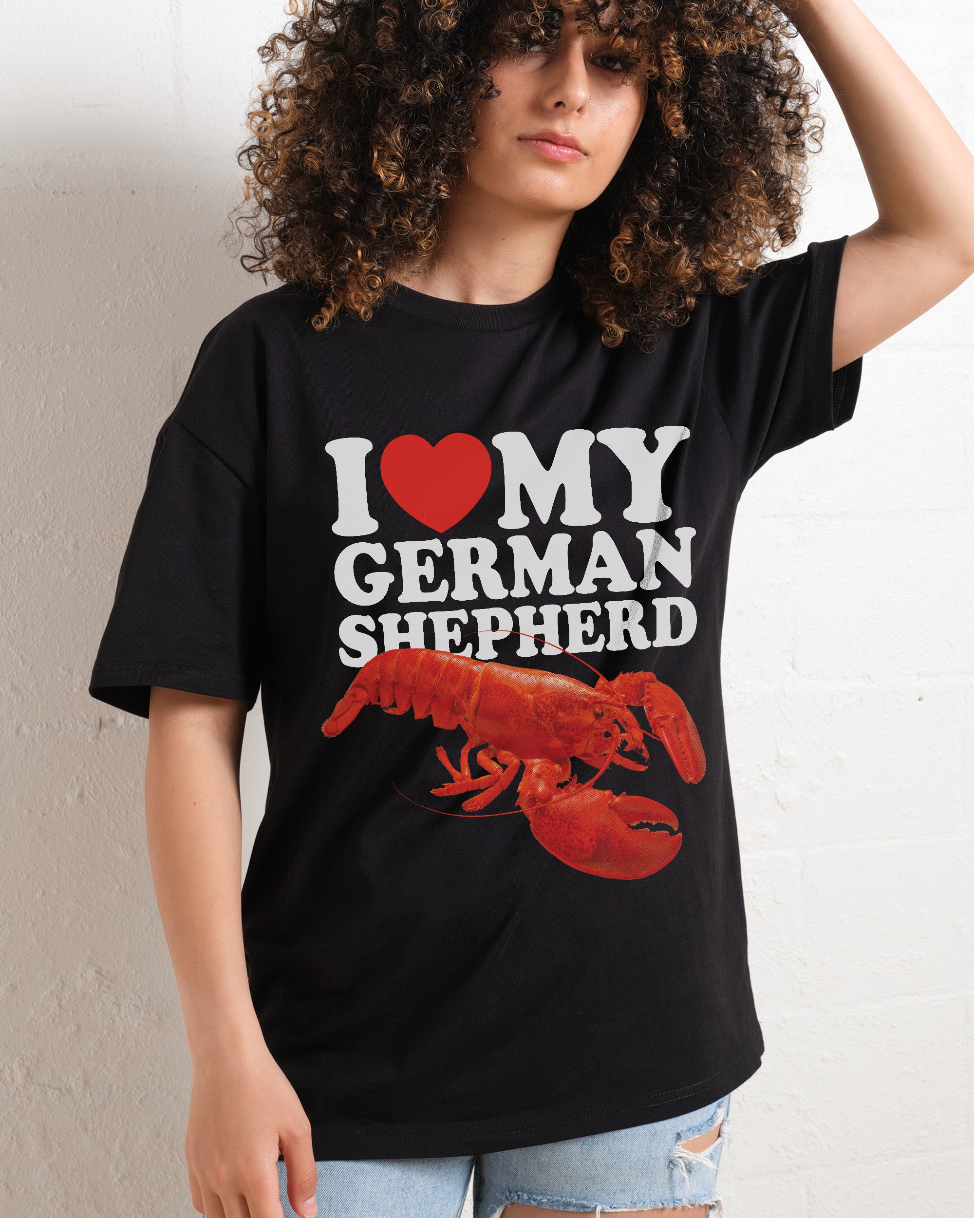 I Love My German Shepherd T-Shirt Australia Online