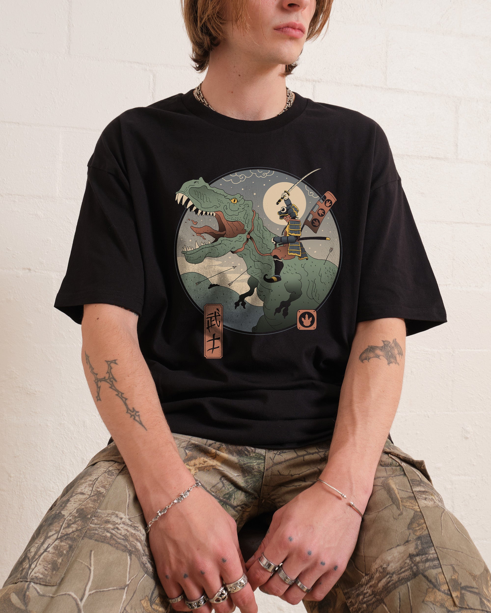 Jurassic Samurai T-Shirt Australia Online