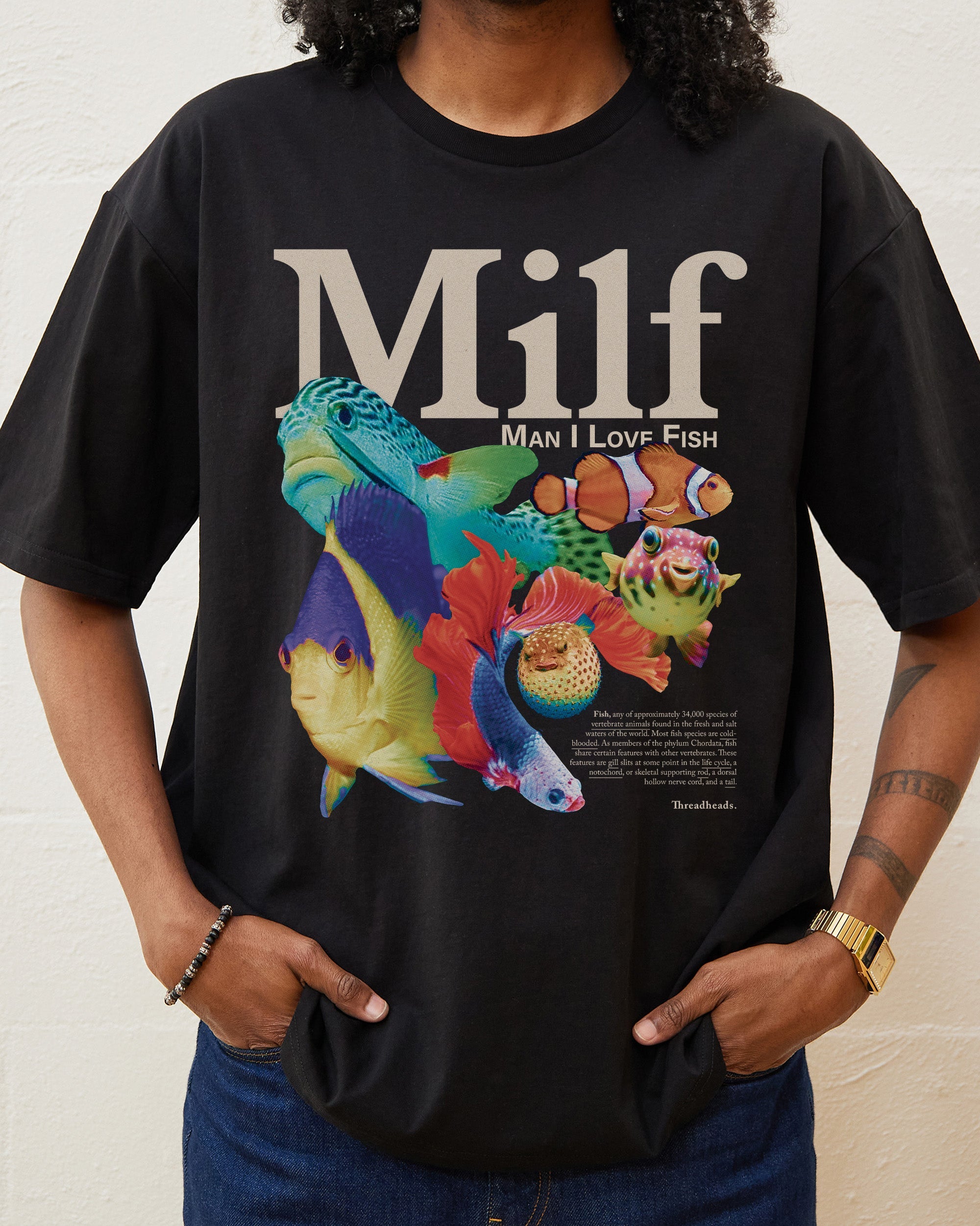 MILF Black 3 Tee Bundle