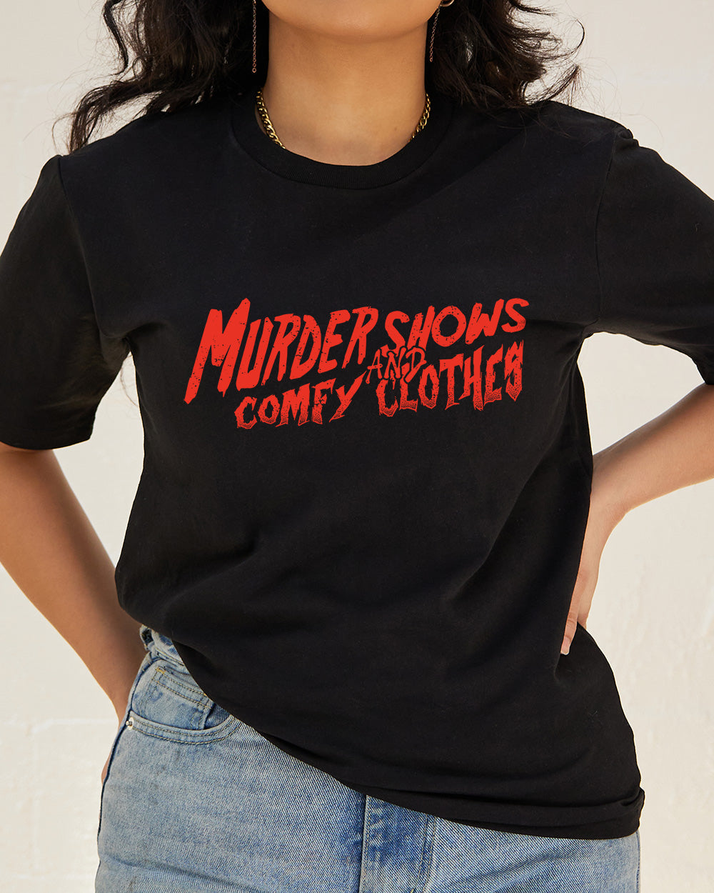 Murder Shows and Comfy Clothes T-Shirt Australia Online
