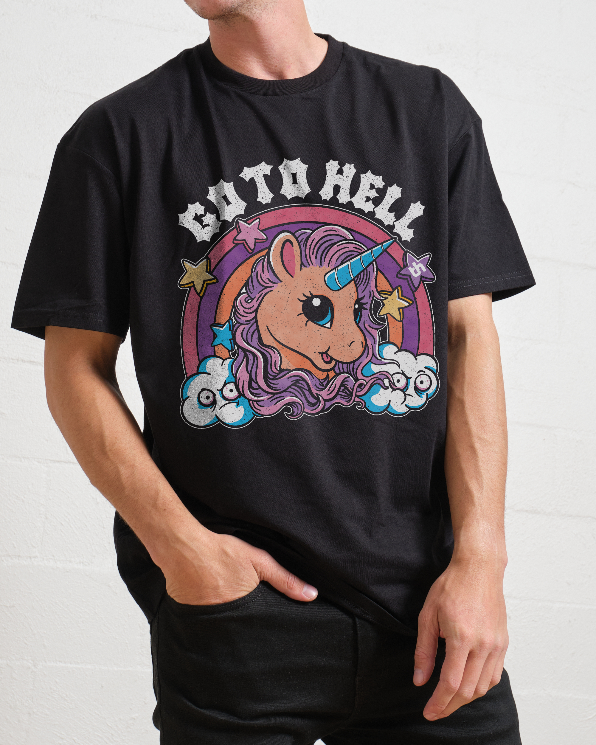 Go to Hell Unicorn T-Shirt Australia Online
