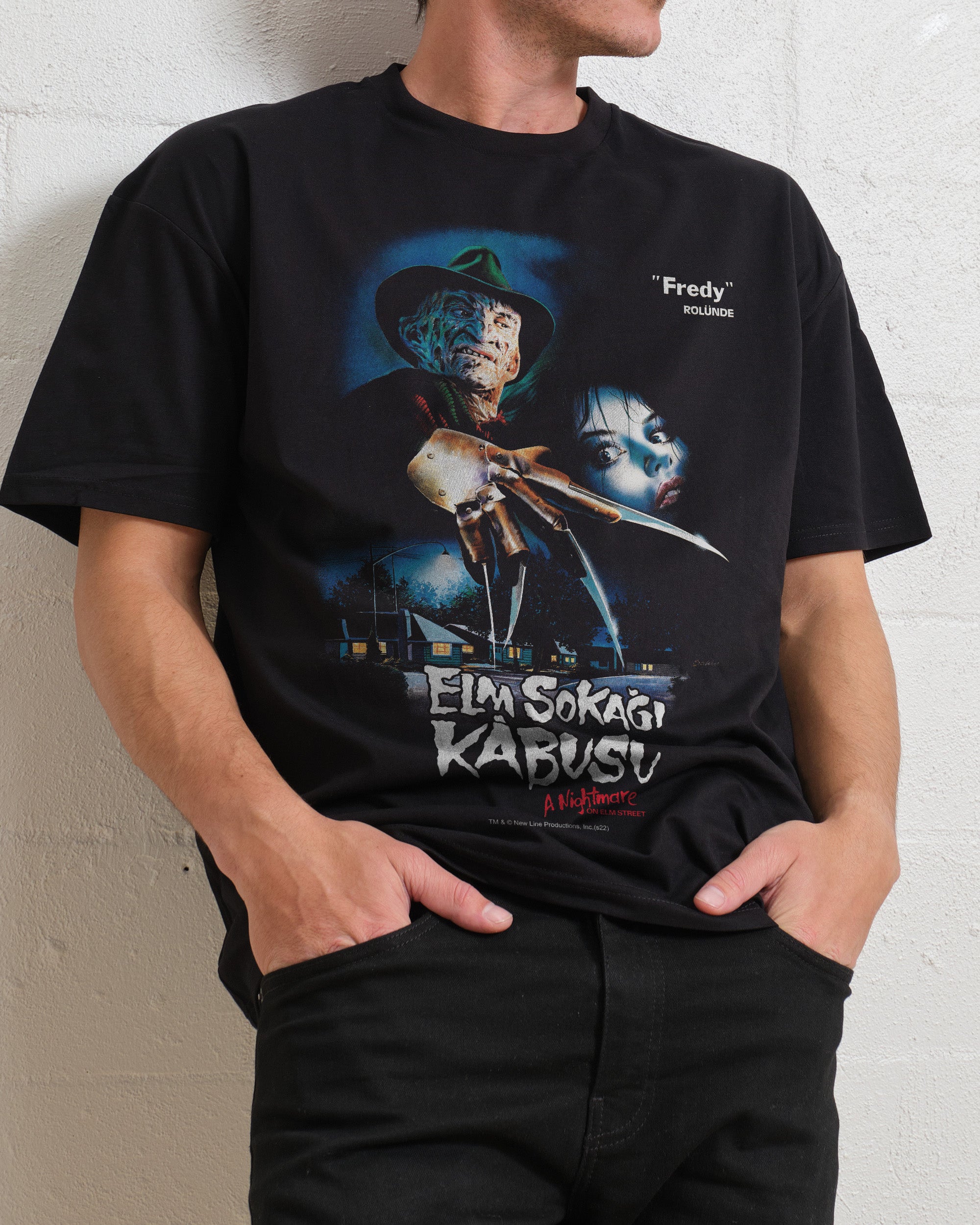Freddy Krueger Elm Sokagi Kabusu T-Shirt Australia Online