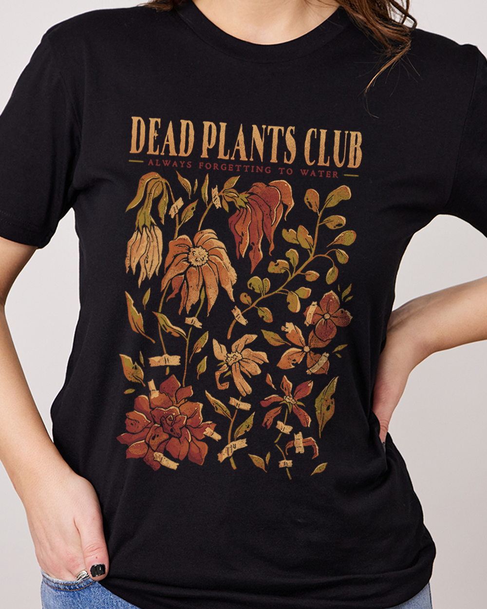 Dead Plants Club T Shirt Graphic T Shirts Australia