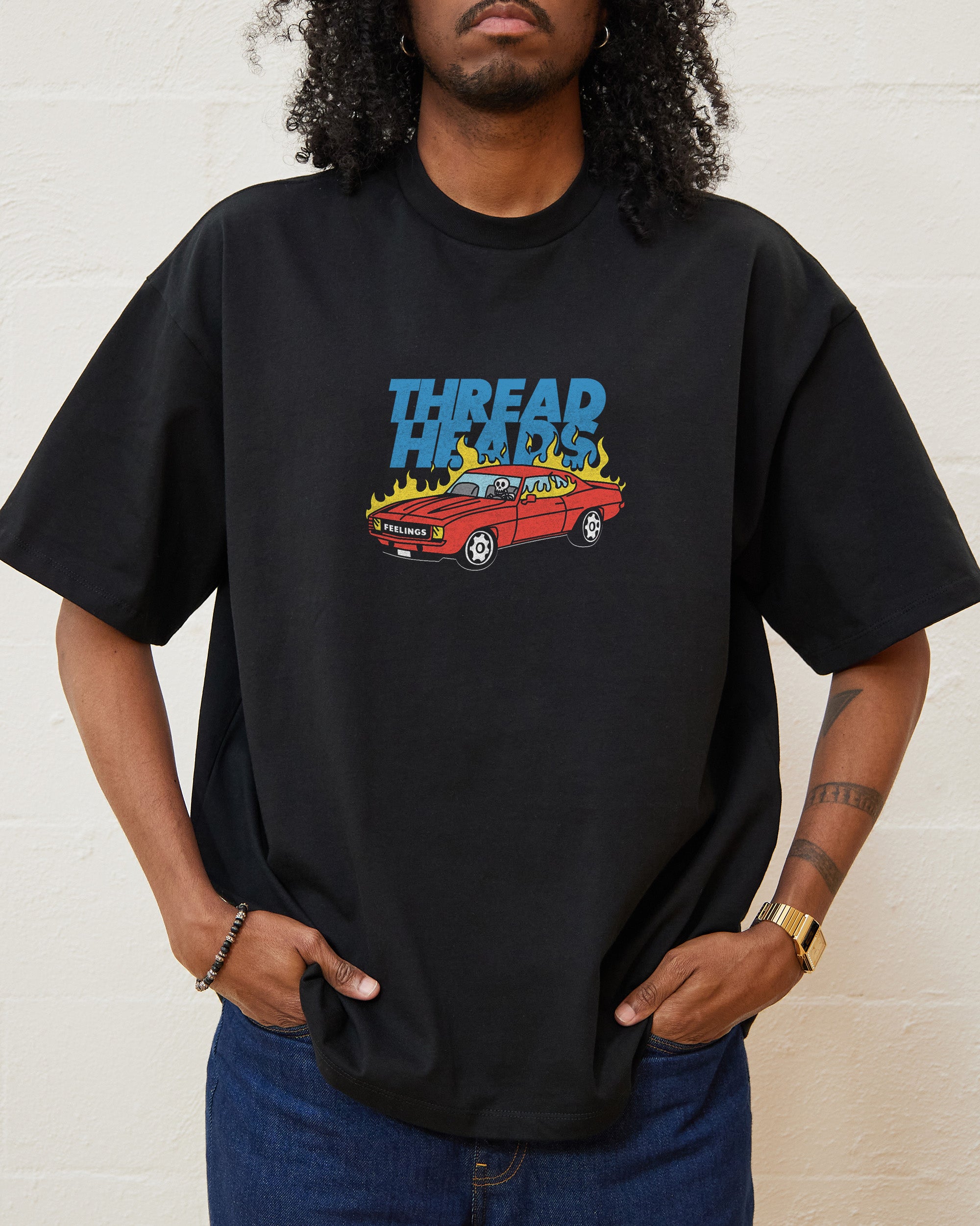 Burning My Feelings Oversized Tee Australia Online